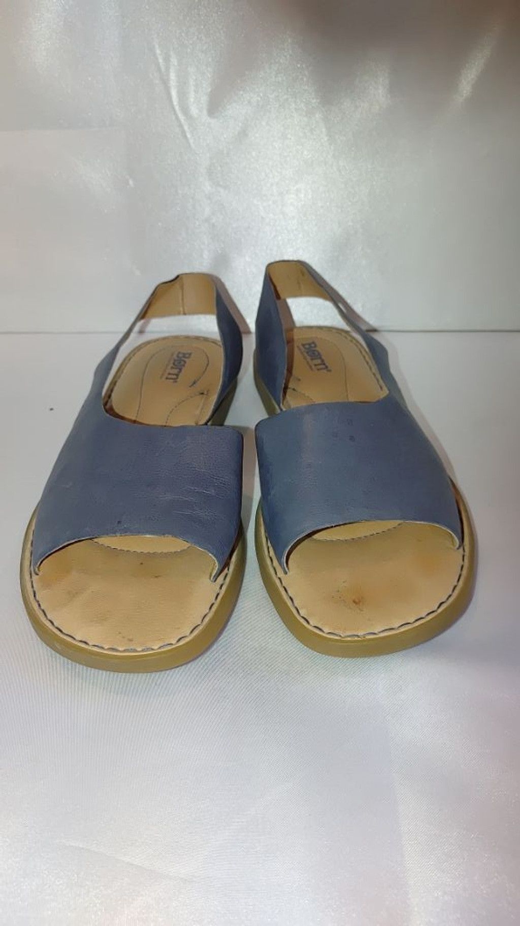Born Born Inlet Leather Sandals in Steele Blue Size 9 Size US 9 / IT 39 - 3 Thumbnail