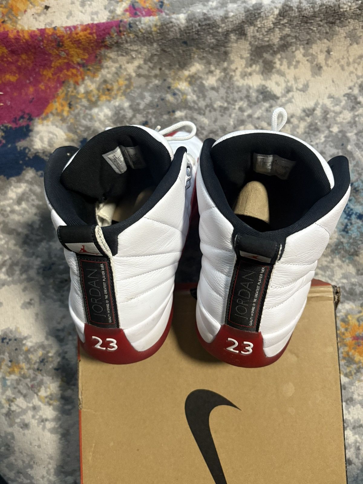 Jordan Brand Air Jordan Retro 12 Cherry size 13 Size US 13 / EU 46 - 4 Thumbnail