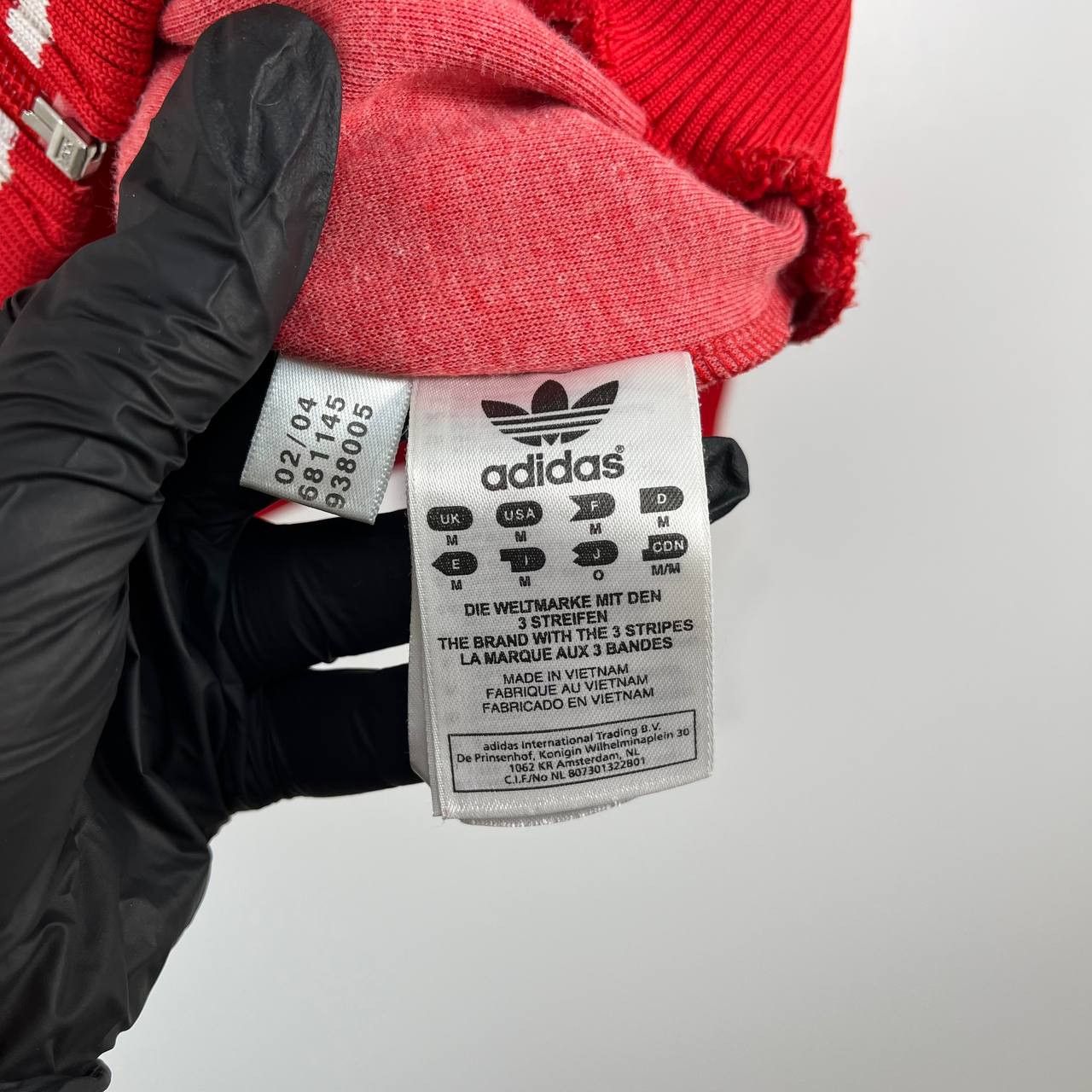 Adidas Adidas Originals England Track Jacket Red Vintage Size M Size US M / EU 48-50 / 2 - 5 Thumbnail