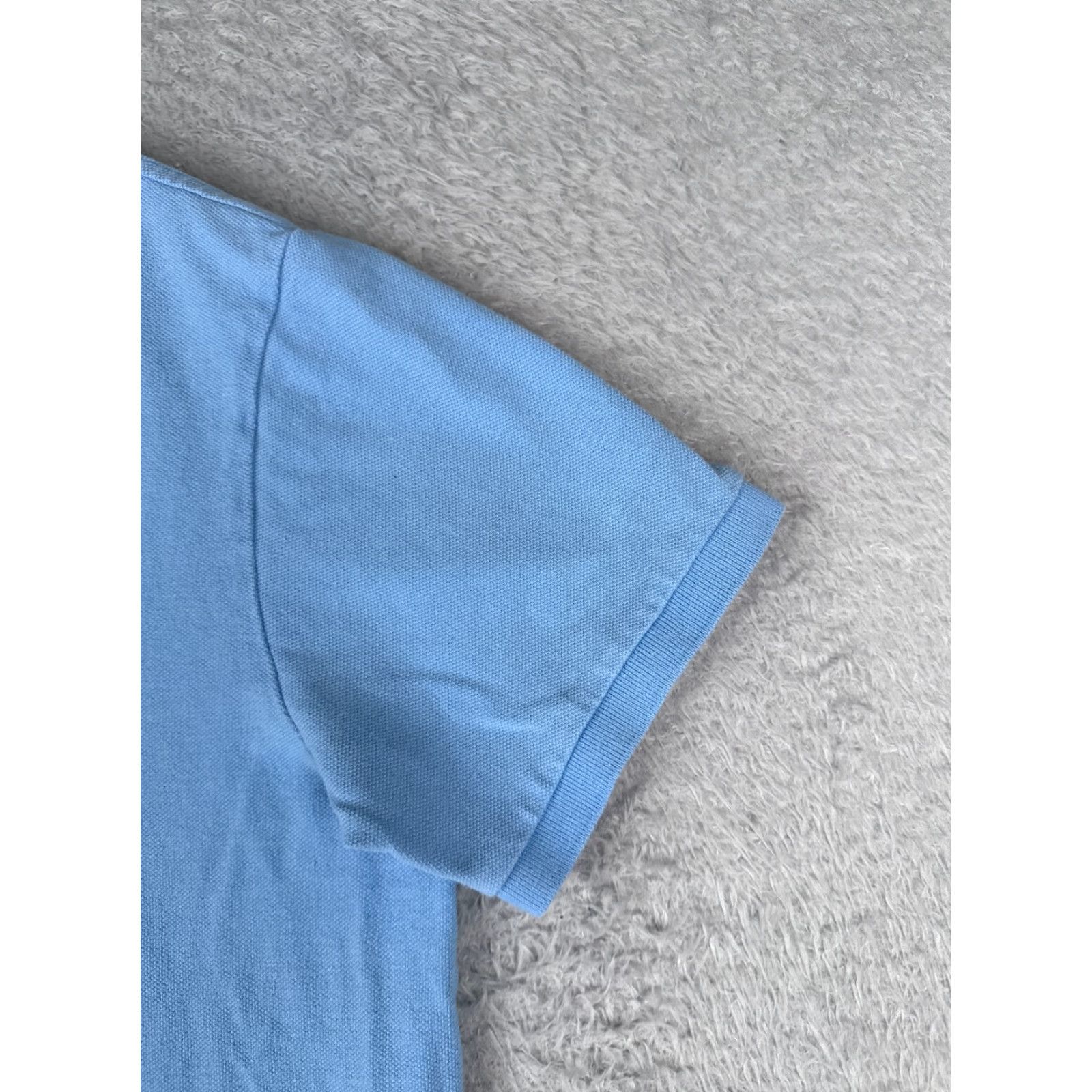 Ralph Lauren VINTAGE Ralph Lauren Polo Shirt 2XL Blue Slim Fit Short Sleeve Cotton Mens Size US XXL / EU 58 / 5 - 2 Thumbnail