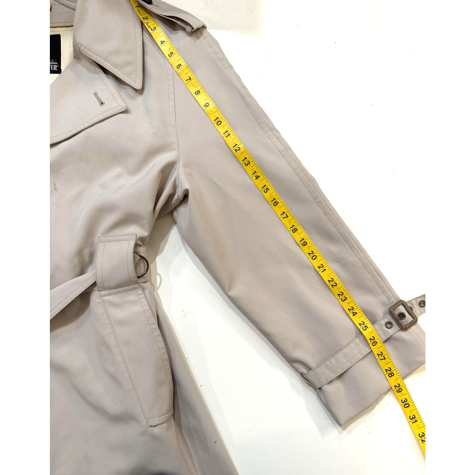 & Other Stories Vintage Harbormaster Trench Coat Mens Large Belted USA 80s Size US L / EU 52-54 / 3 - 13 Thumbnail