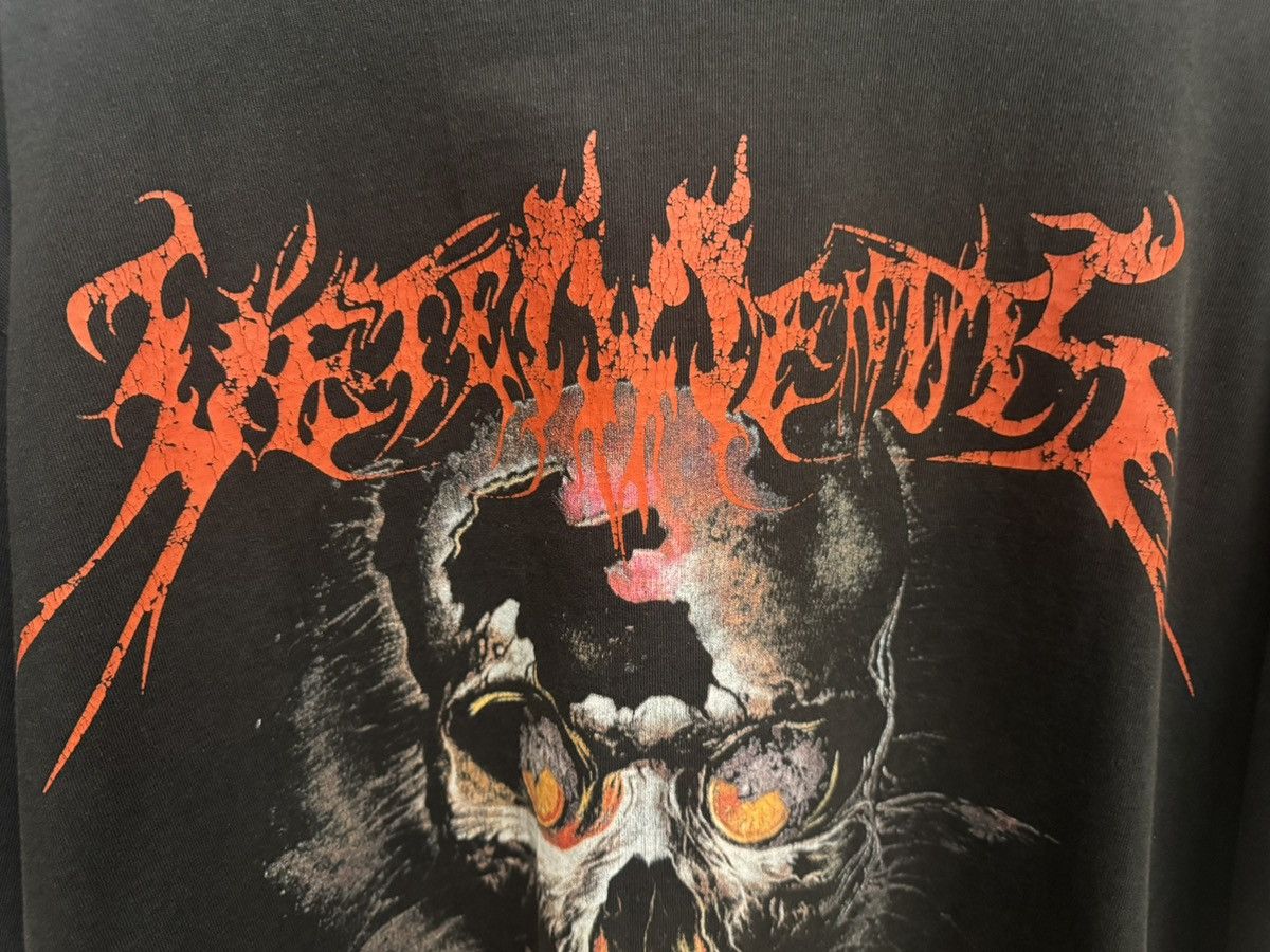Vetements VETEMENTS SKULL HEAVY METAL T-SHIRT Size US XS / EU 42 / 0 - 2 Thumbnail