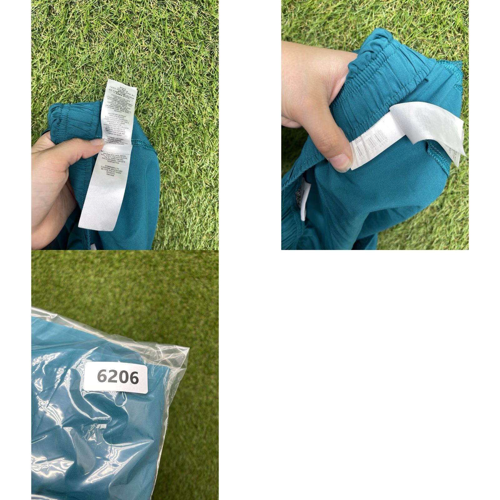 Gymshark Gymshark Shorts Womens Small Blue Green Athleticwear Running Sportswear Y2K Size 28" / US 6 / IT 42 - 9 Thumbnail