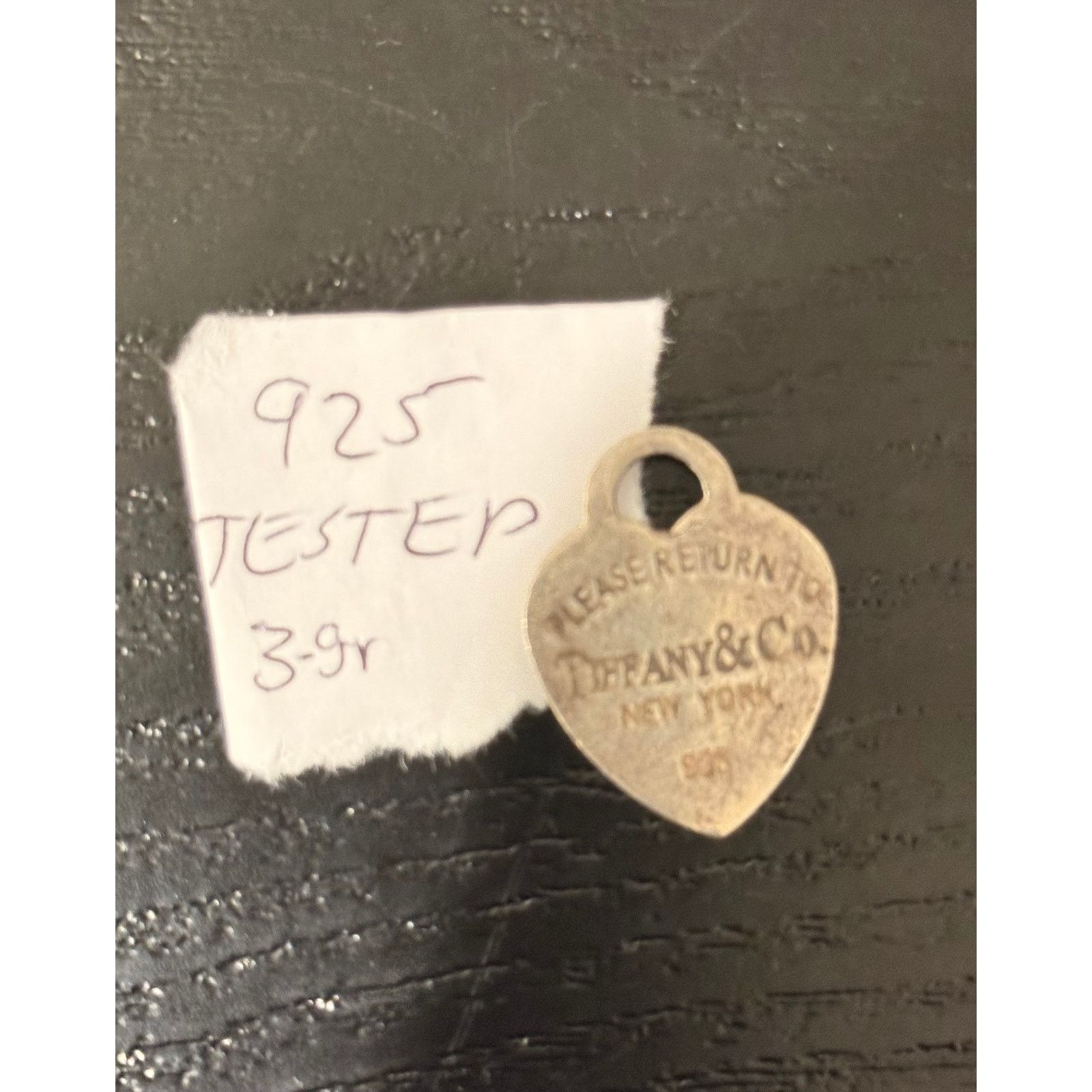Tiffany & Co. Authentic Tiffany & Co 925 Sterling Silver Tag Charm Pendant Size ONE SIZE - 5 Thumbnail