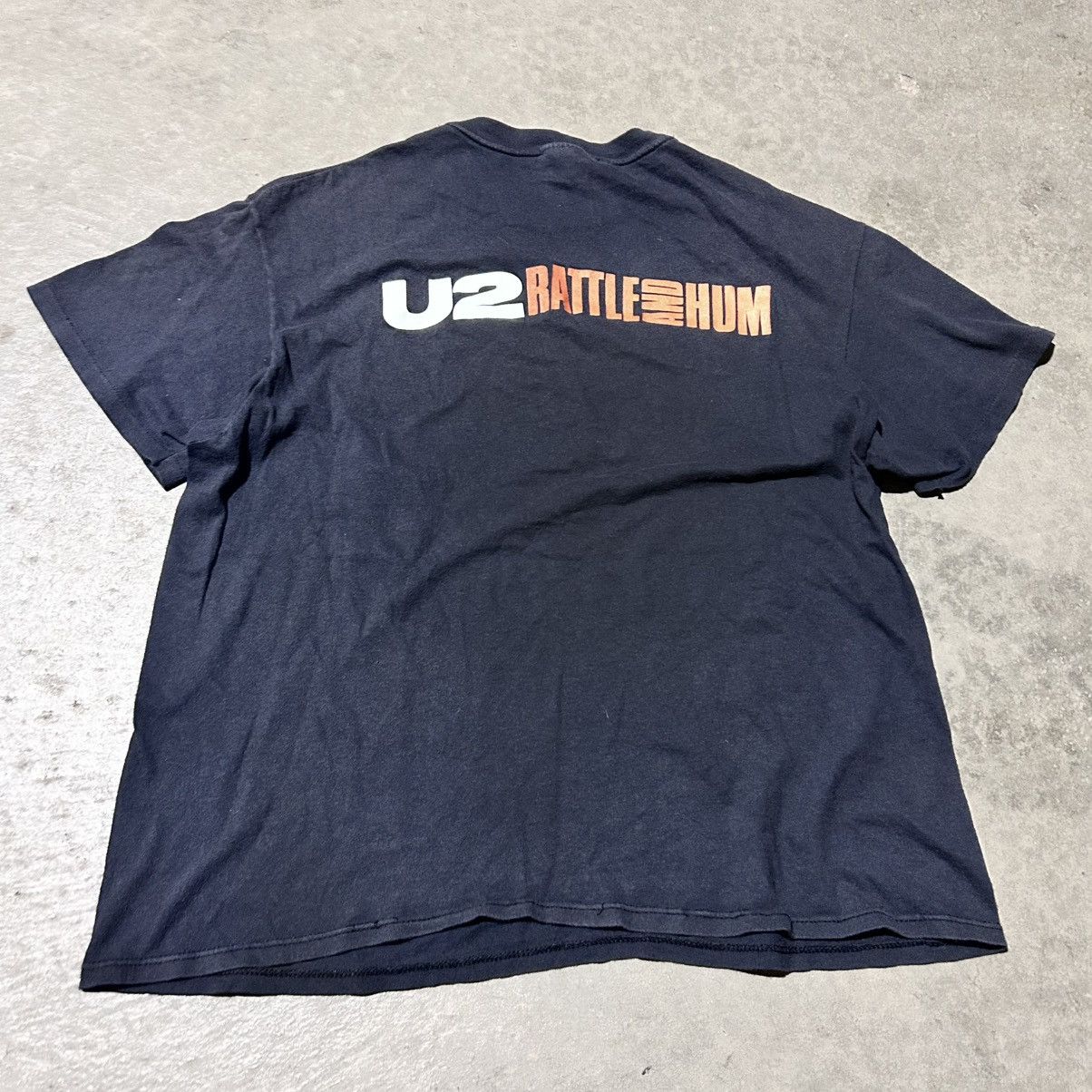 Band Tees Vintage 80s U2 battle and hum band tee shirt Size US L / EU 52-54 / 3 - 2 Thumbnail