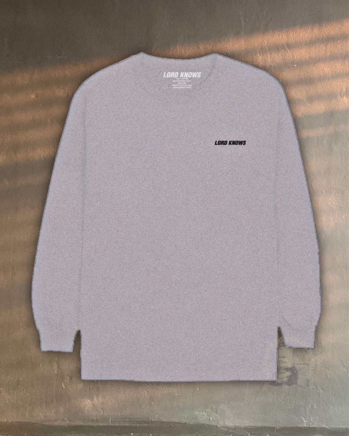 Lxrdknows LXRDKNOWS emotional city suicide hotline OG long sleeve tee Size US S / EU 44-46 / 1 - 10 Thumbnail