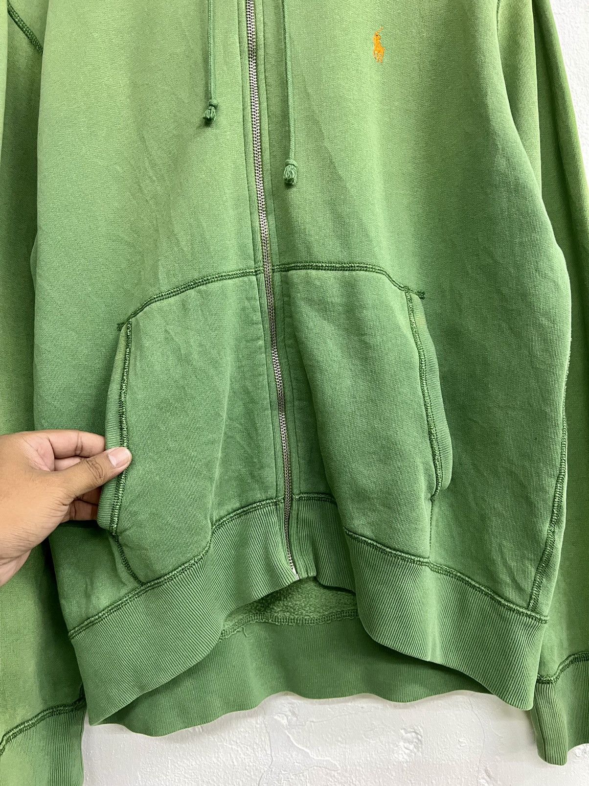 Polo Ralph Lauren × Ralph Lauren × Vintage Vintage Polo Ralph Lauren Talon Zipper Navajo Hoodie Size US L / EU 52-54 / 3 - 3 Thumbnail
