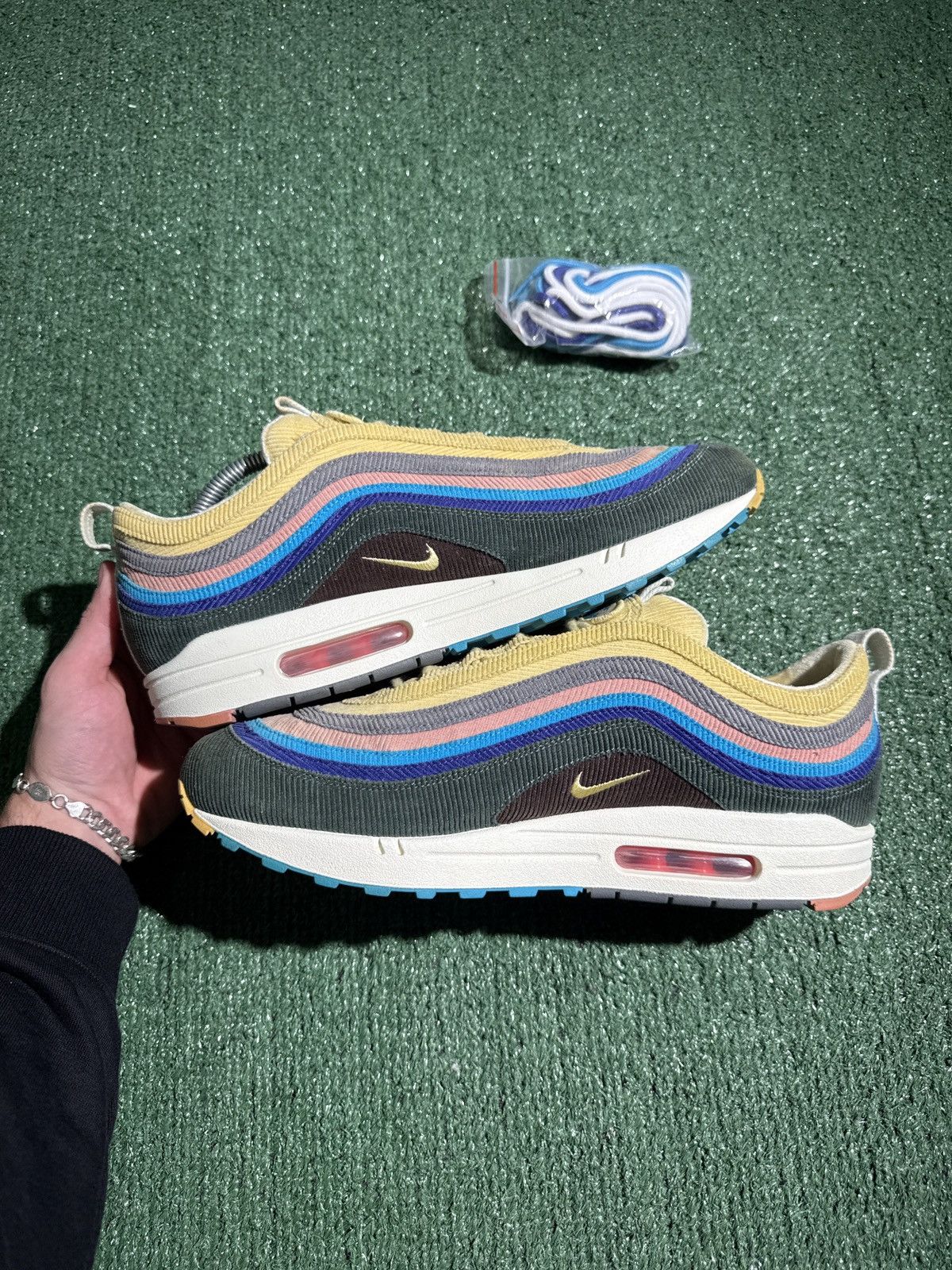 Nike Nike Air Max 1/97 Sean Wotherspoon (Extra Lace Set Only) Size US 11.5 / EU 44-45 - 7 Thumbnail