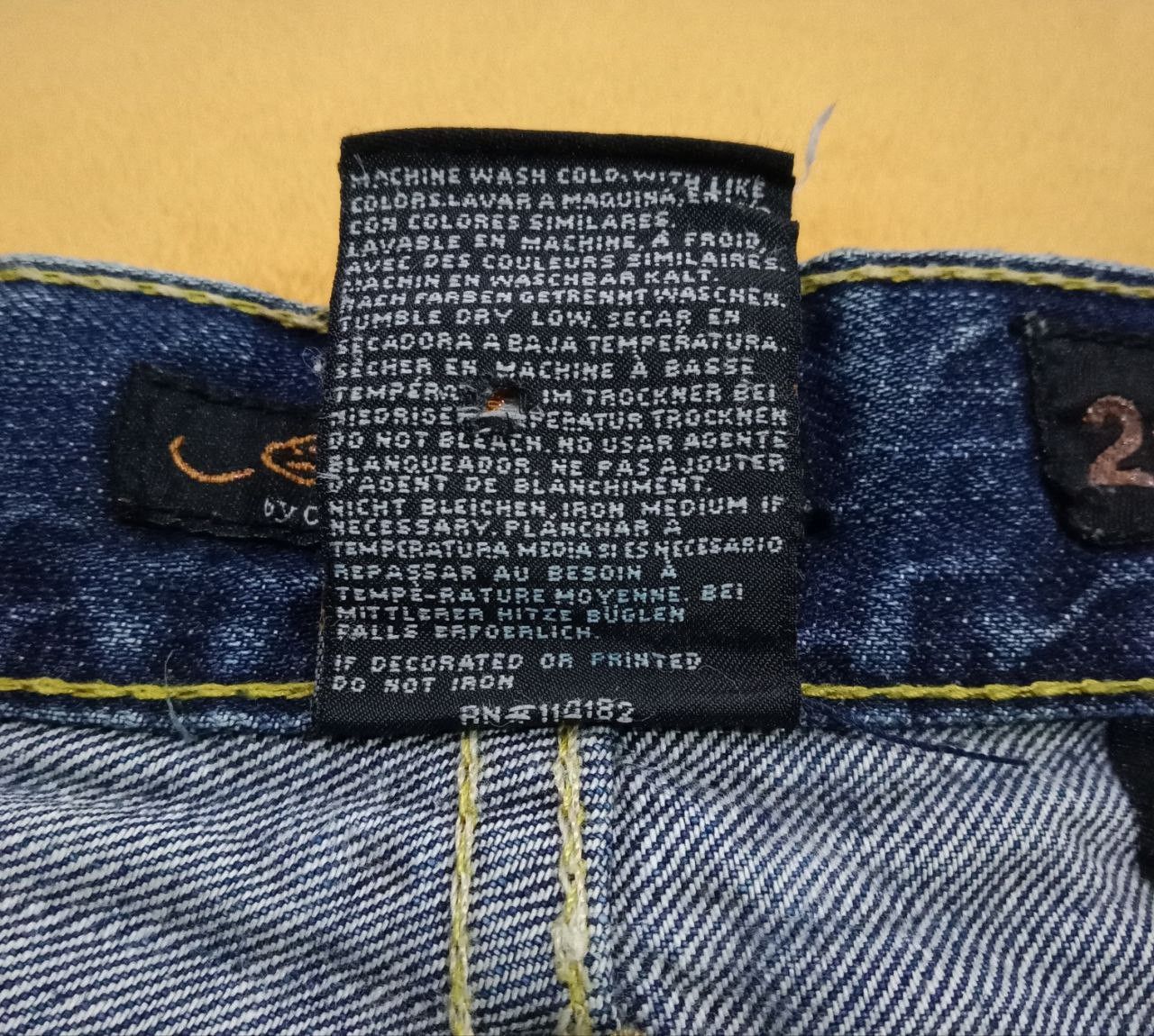 Ed Hardy Vintage Ed Hardy Tiger Embroidered Jeans Lot 2009 Size US 29 - 17 Thumbnail