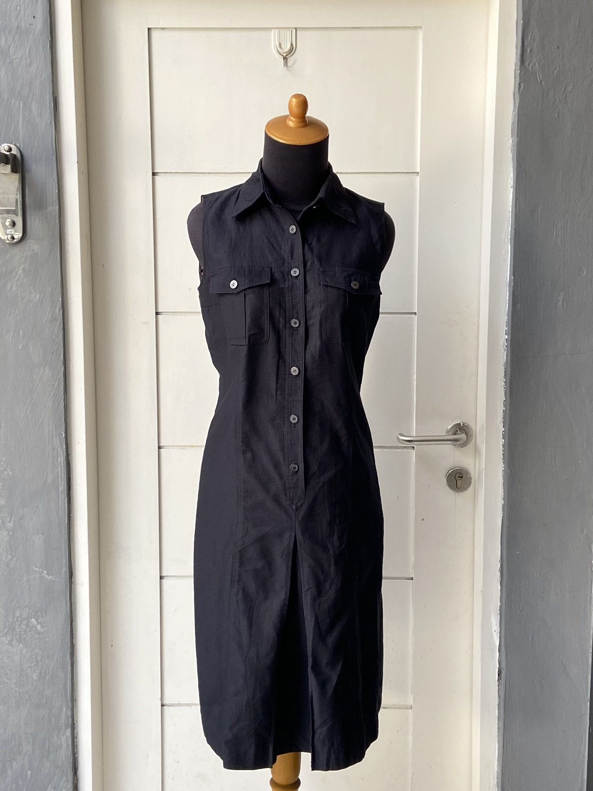 Burberry BURBERRY London Midi Dress Size XS / US 0-2 / IT 36-38 - 6 Thumbnail