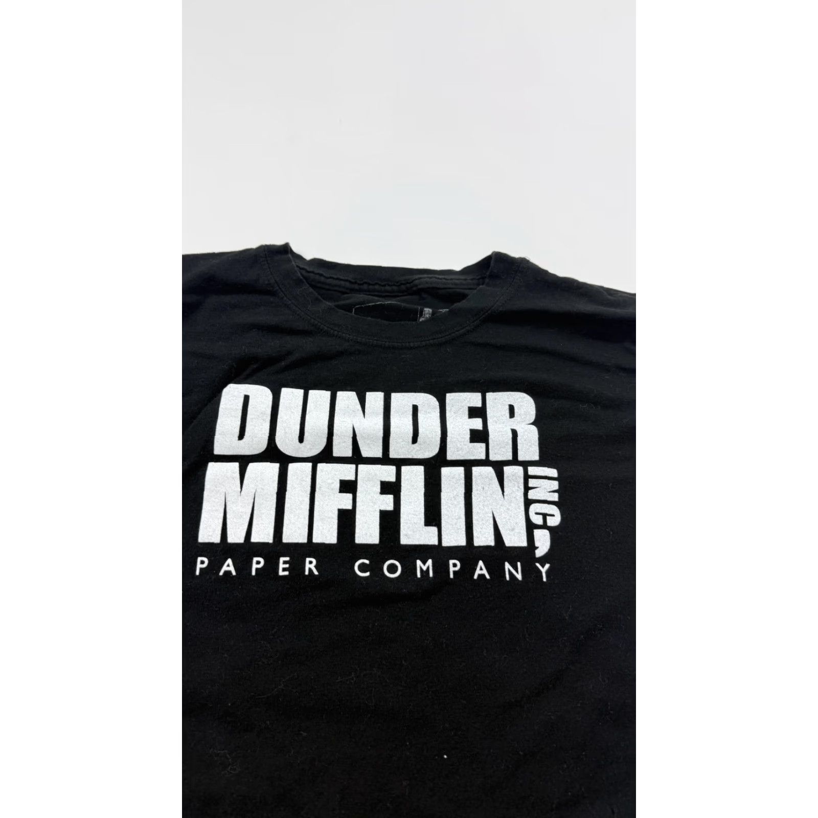 Ripple Junction Dunder Mifflin Shirt Adult Large Black The Office Graphic Ripple Junction Tee Size US L / EU 52-54 / 3 - 2 Thumbnail