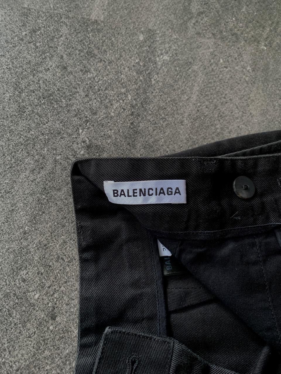 Balenciaga FREE TAX! Thick Cotton Long Short Pants Size 27" / US 4 / IT 40 - 10 Thumbnail