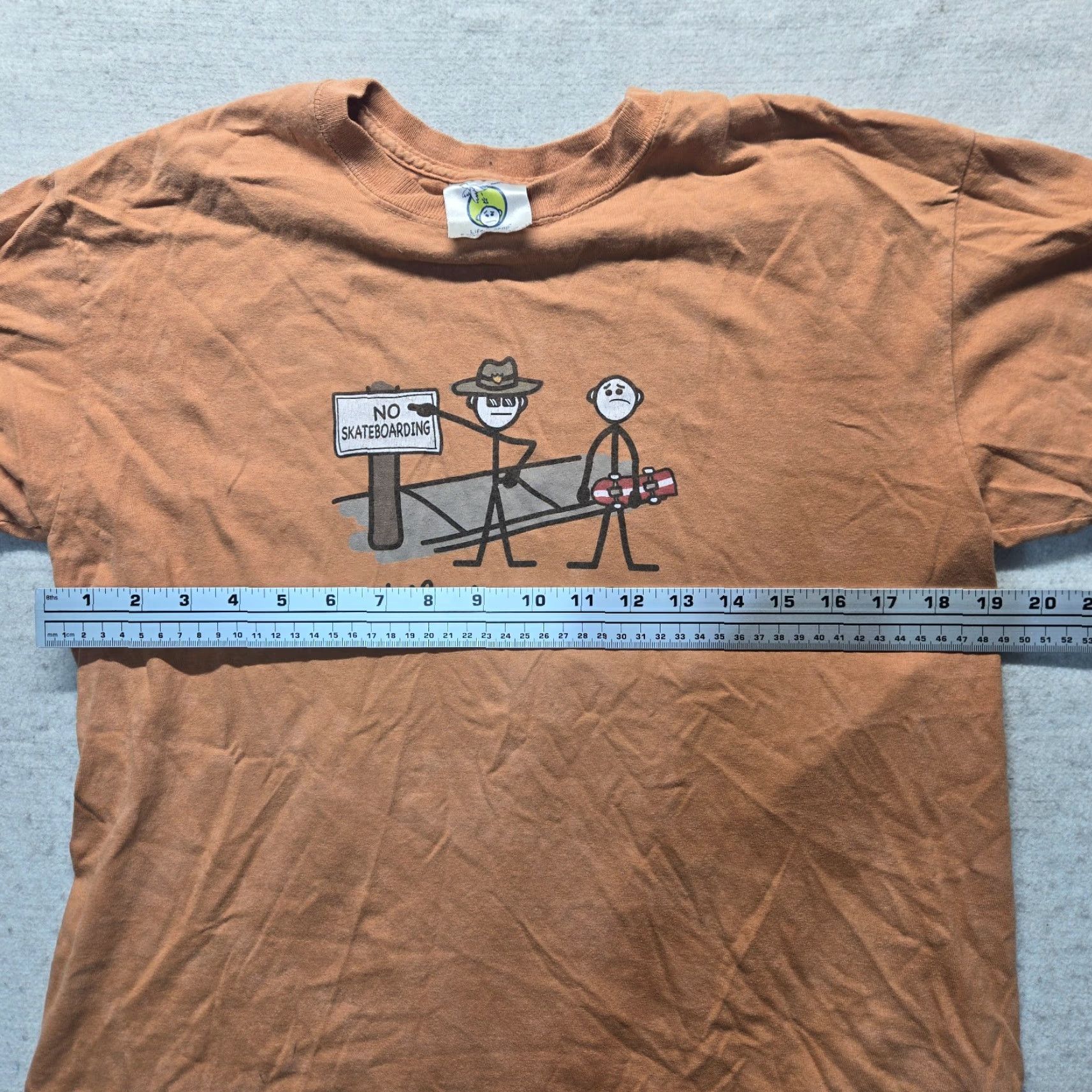 Alife LIFE IS CRAP Shirt Mens Orange Size M Medium Crew Neck T-Shirt 100% Cotton Men’s Clothing Graphic Motorcycles Vintage Style? Size US M / EU 48-50 / 2 - 5 Thumbnail
