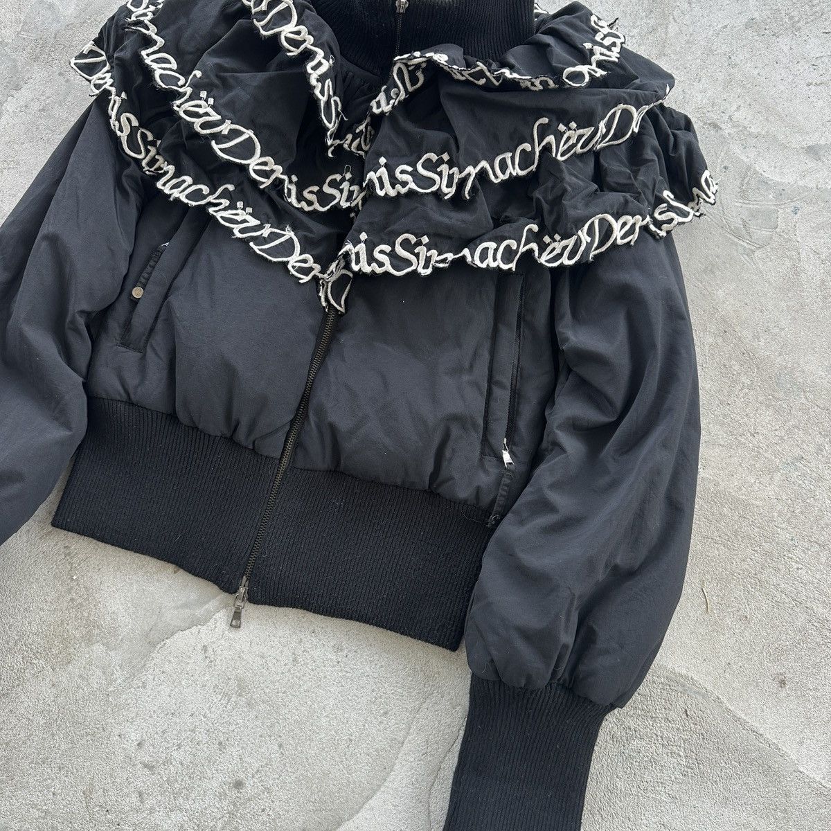 Denis Simachev Vintage Denis Simachev Cropped Puffer Jacket Lush Neck Size L Size L / US 10 / IT 46 - 2 Thumbnail