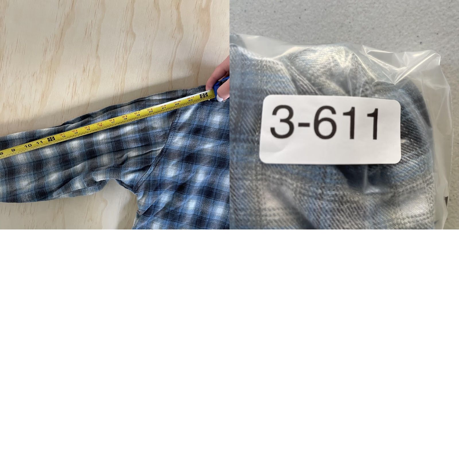 Vintage VINTAGE Bit & Bridle Mens Large Blue Plaid Button Up Western Flannel Shirt Size US L / EU 52-54 / 3 - 8 Thumbnail