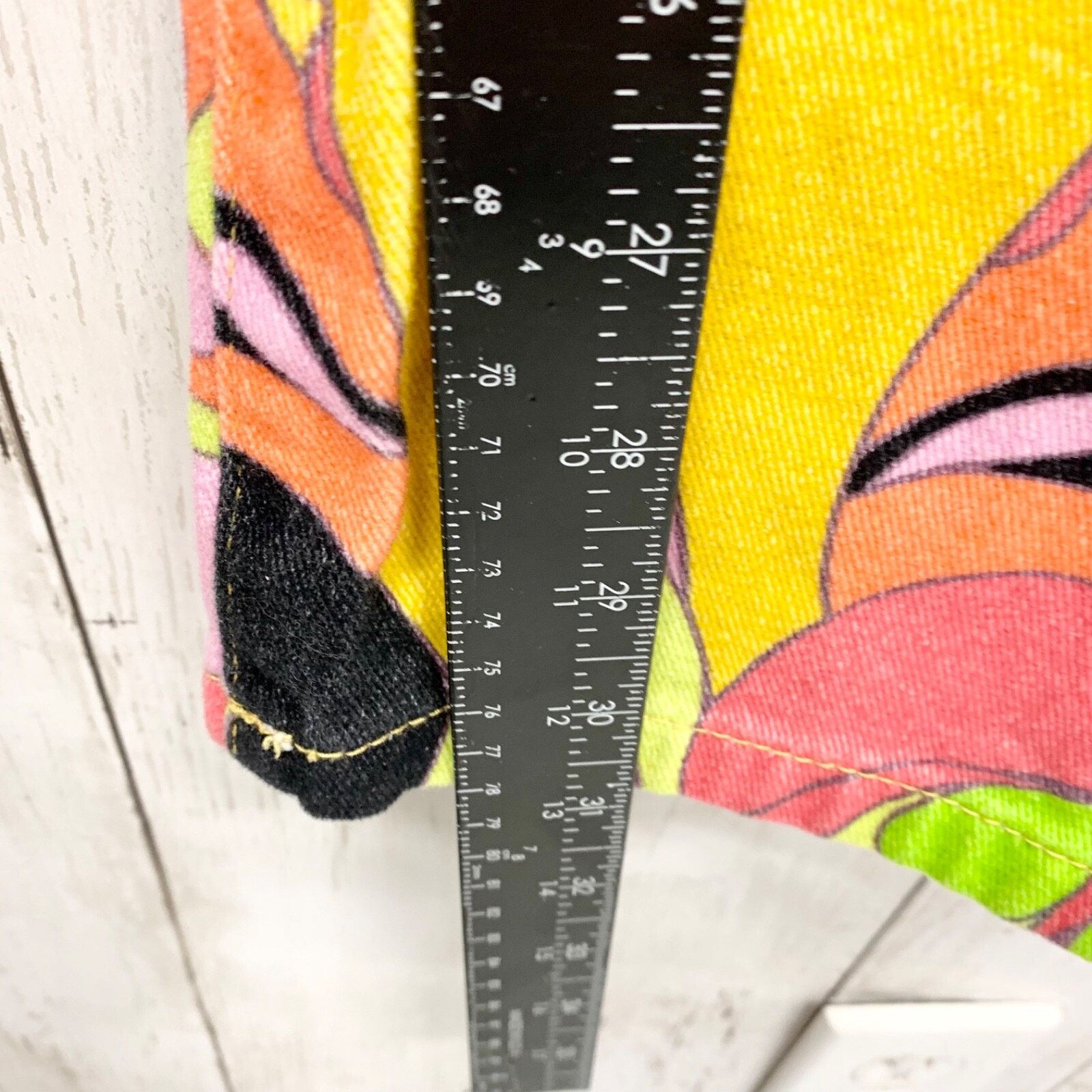 Jaded London Jaded London Size W26 Psychedelic Boyfriend Jeans Multicolor Size 26" / US 2 / IT 38 - 6 Thumbnail