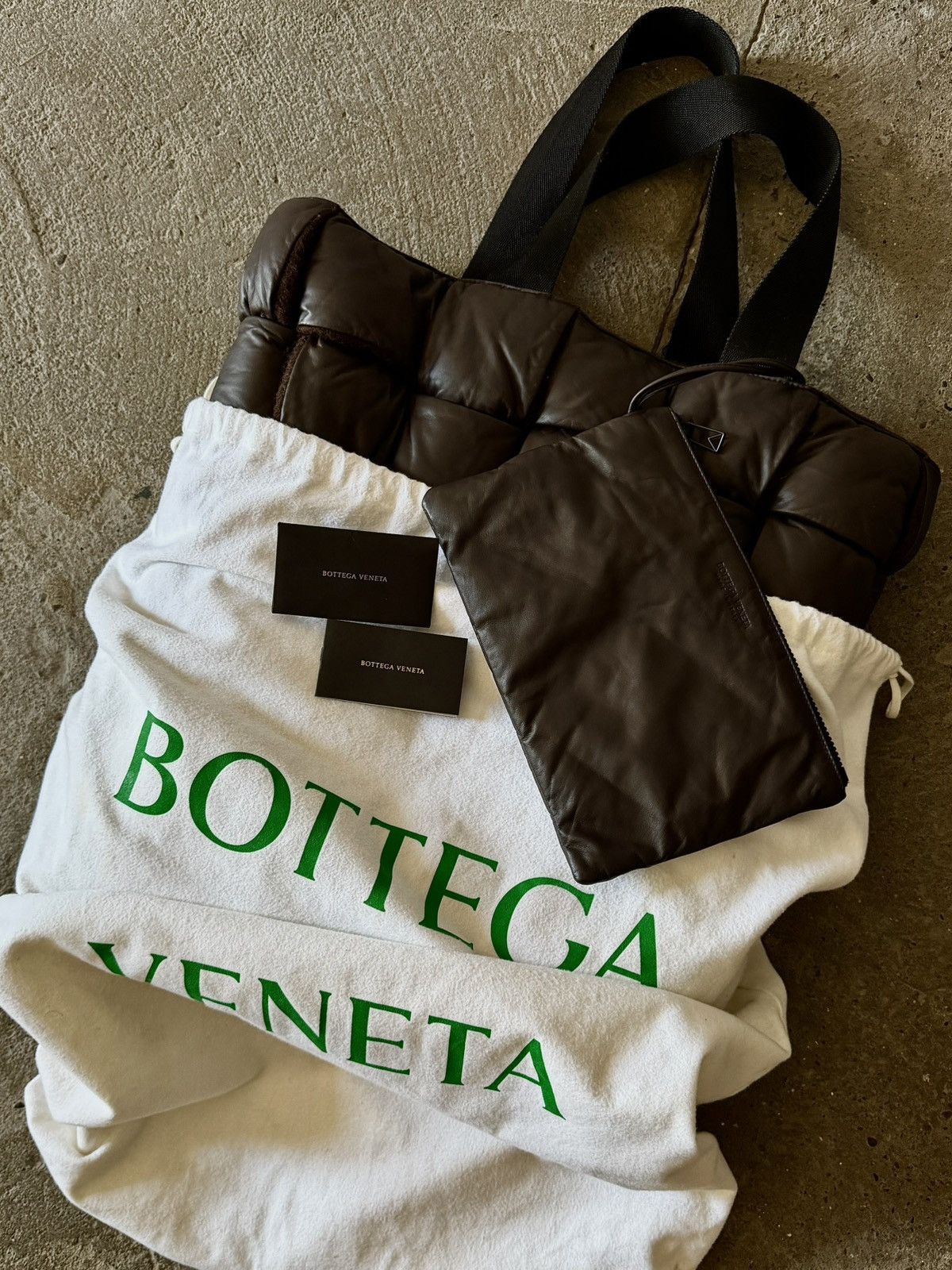 Bottega Veneta Bottega Veneta - Intrecciato Padded Lambskin - XL Tote Bag Size ONE SIZE - 19 Thumbnail