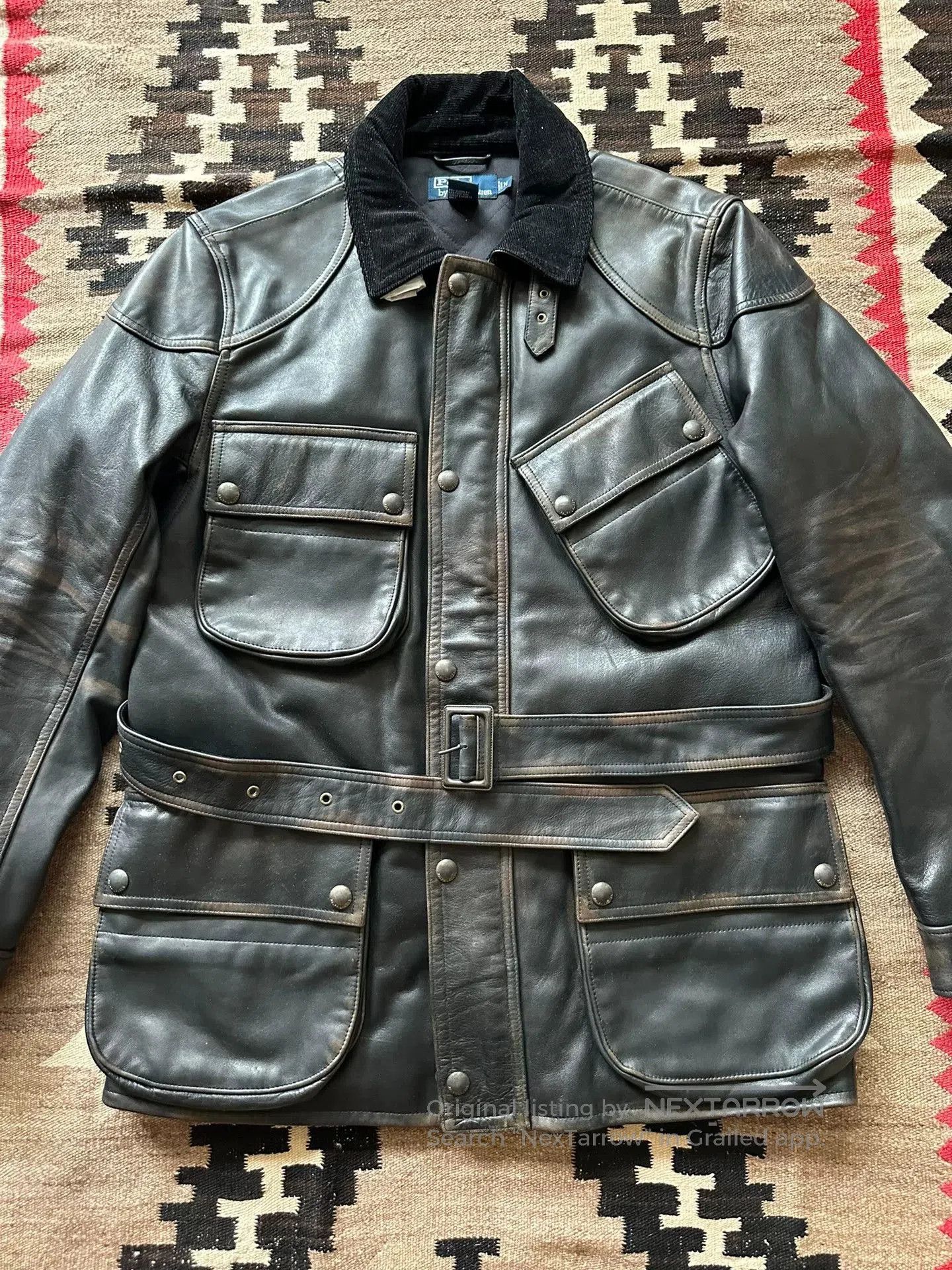 RRL Ralph Lauren Vintage Polo Ralph Lauren Leather Jacket. Size US M / EU 48-50 / 2 - 1 Thumbnail