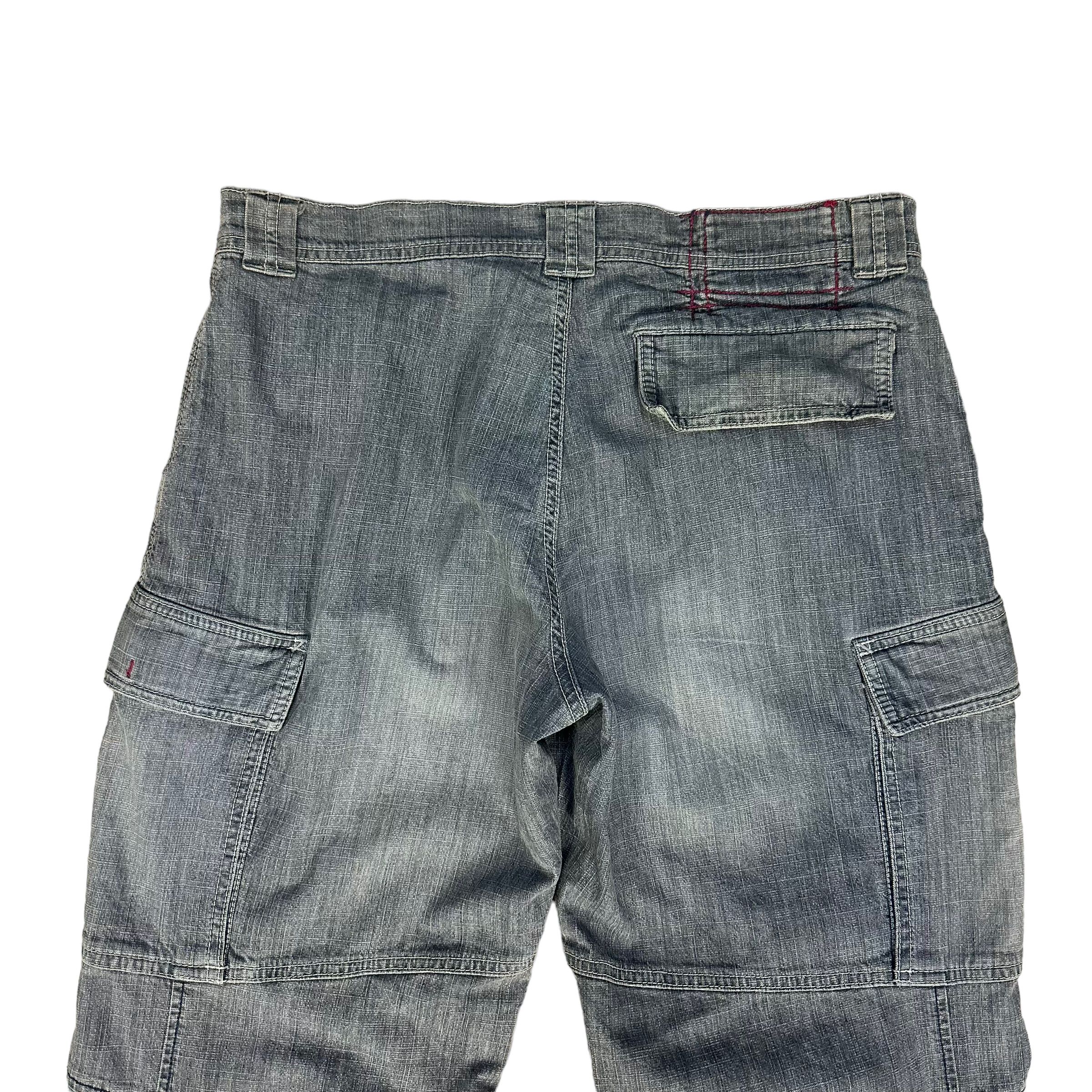 Marithe + Francois Girbaud Marithe Francois Girbaud 6 Pocket Denim Cargo Pant #8217-207 Size US 33 - 10 Thumbnail