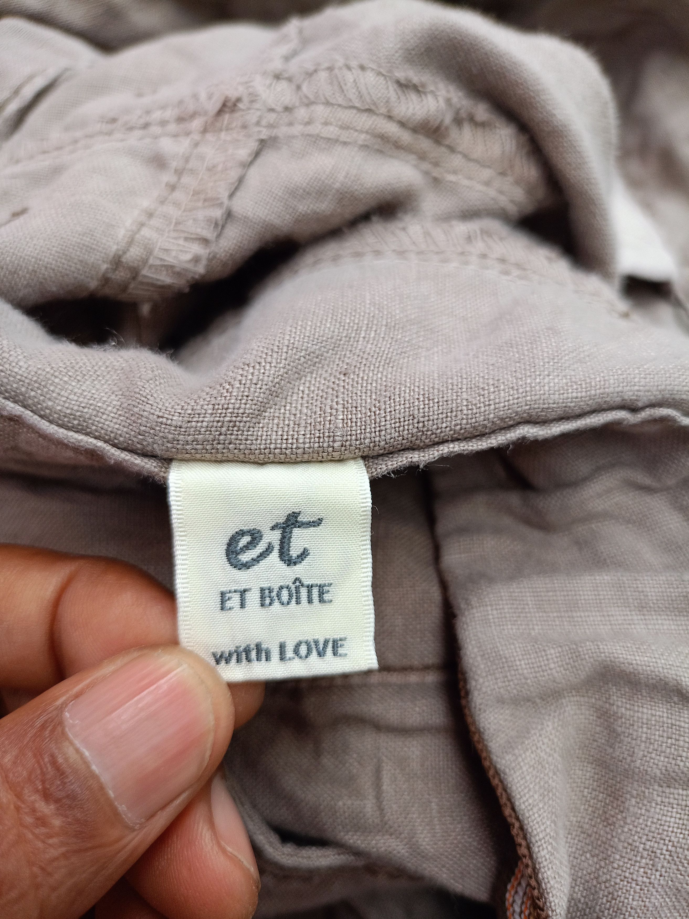 Japanese Brand Et Boite Linen pants Size US 31 - 9 Thumbnail