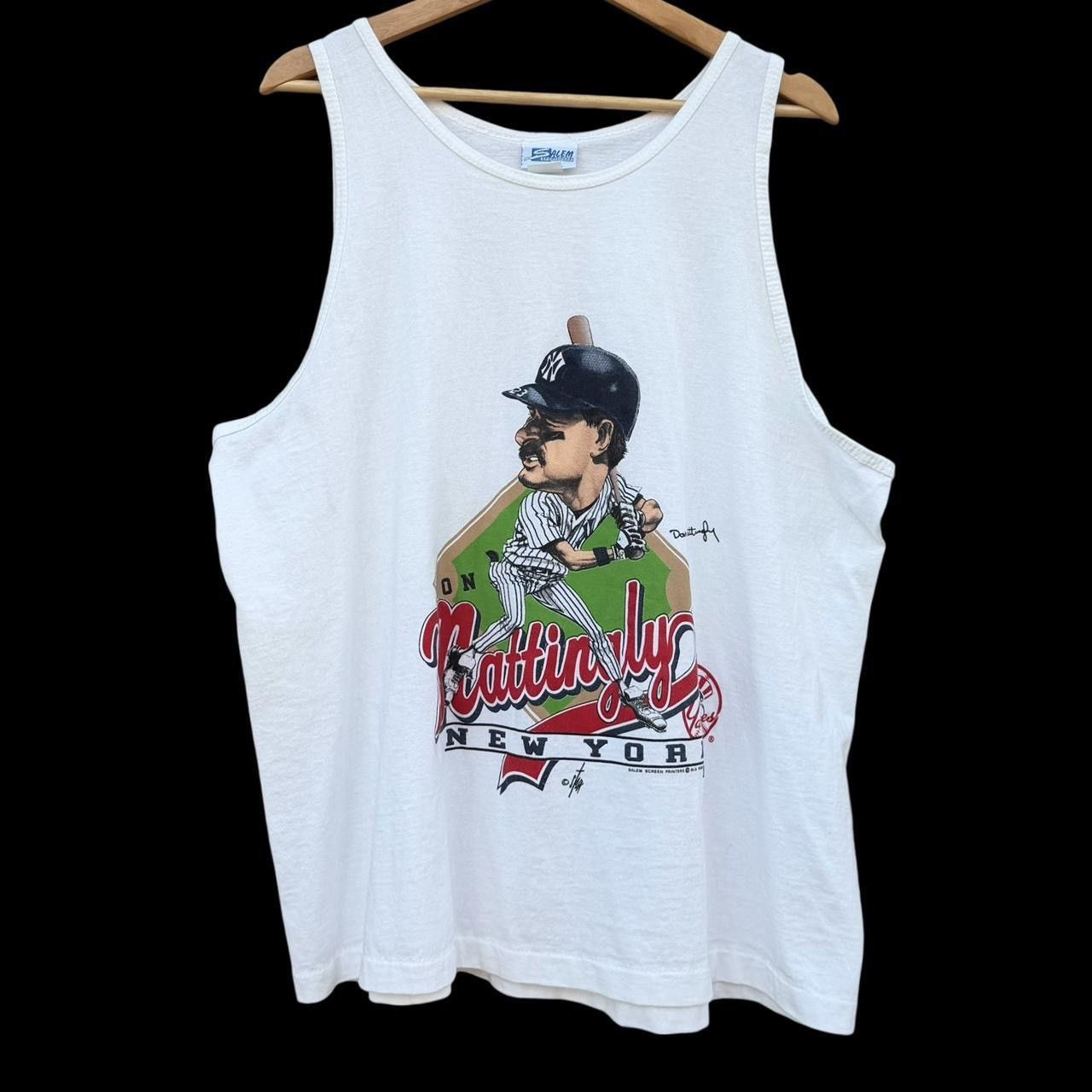 Other Vintage NY Yankees Don Mattingly Salem white tank top large Size US L / EU 52-54 / 3 - 1 Thumbnail