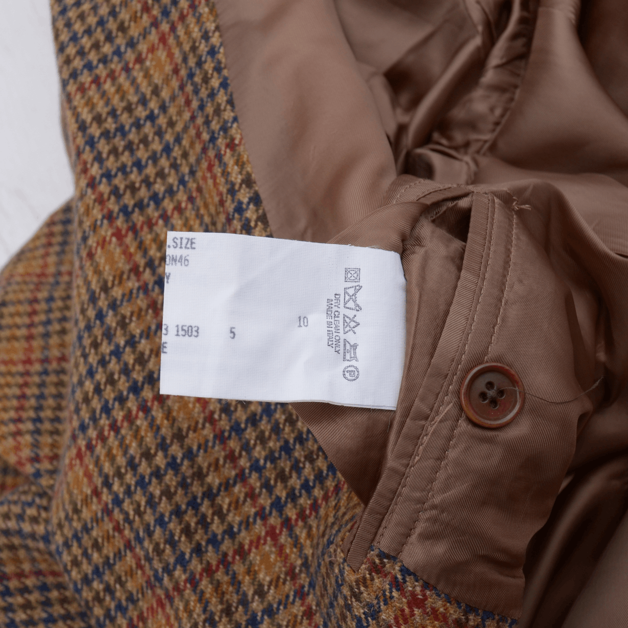 Brooks Brothers Brooks Brothers Tweed Wool Cashmere Brown Checks Blazer XL Size 46R - 11 Thumbnail
