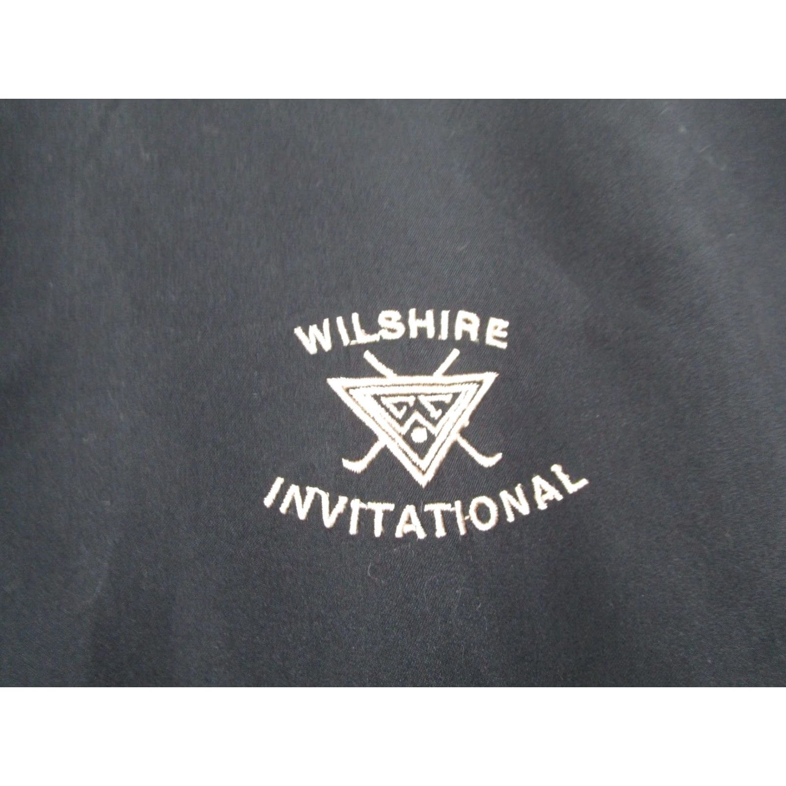 Vintage Sunderland of Scotland Mens Jacket Windbreaker 2XL Black Short Sleeve Pullover Embroidered Logo Golf Pockets USA Size US XXL / EU 58 / 5 - 4 Thumbnail