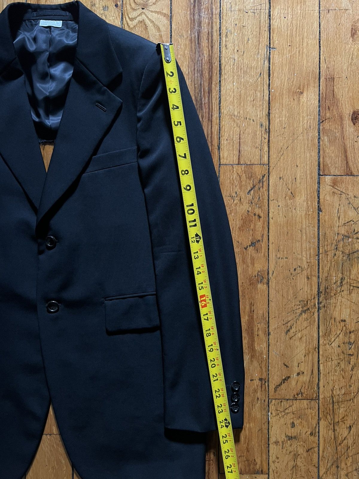 Comme des Garcons Homme Plus RARE AW18 Comme des Garçons Homme Plus Back Cut Blazer Size 34R - 6 Thumbnail