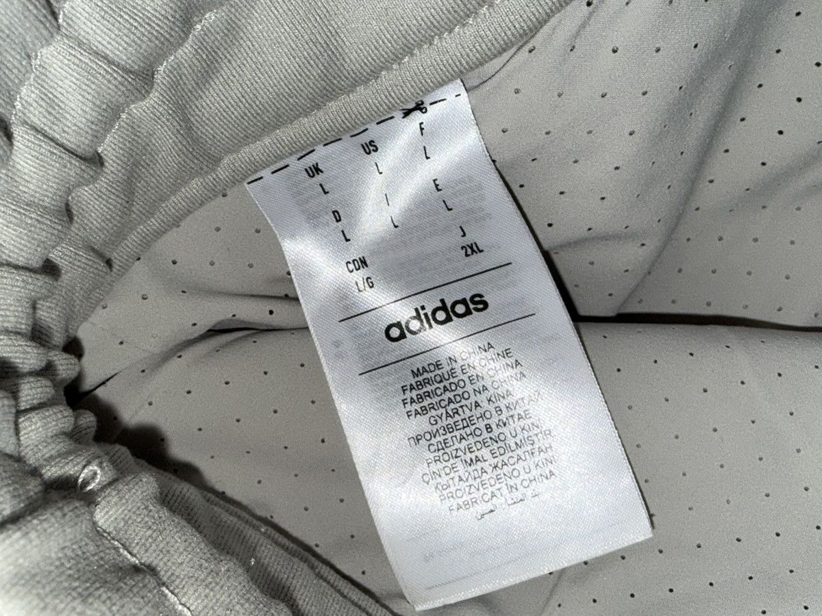 Fear Of God Athletics X Adidas Gray Striped Sweatpants Sz L