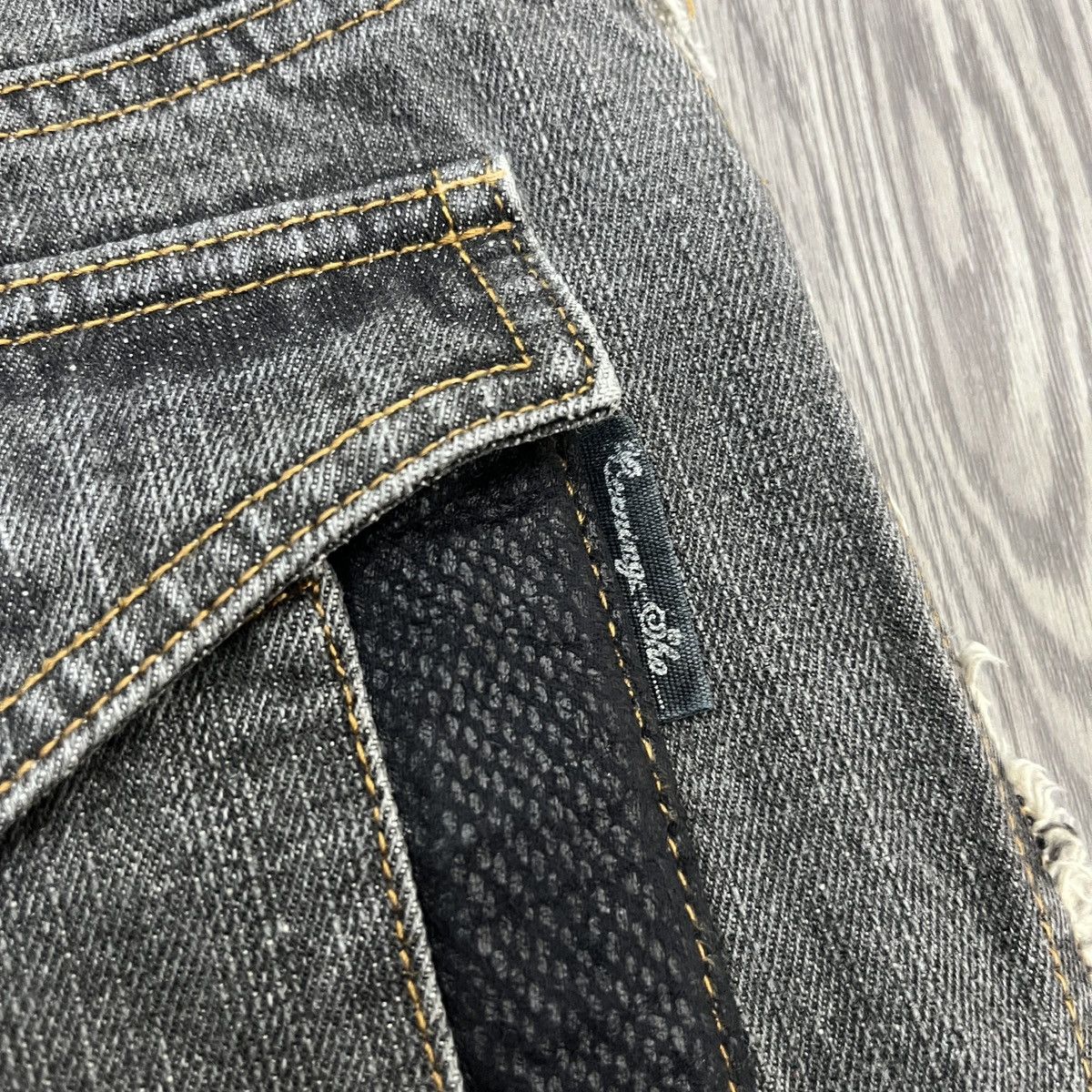 14th Addiction Bernings Sho - Phython Hybrid Flare Jeans Lgb Style Size US 27 - 16 Thumbnail