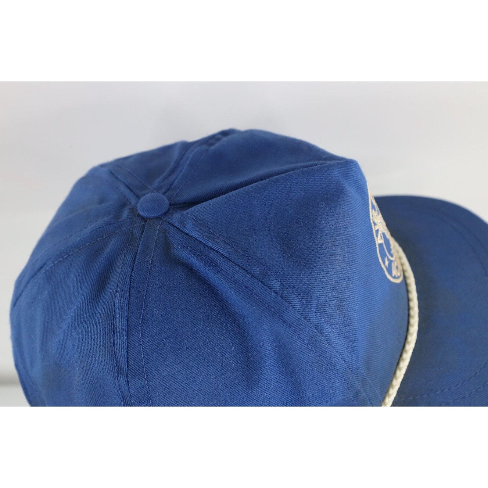 Vintage Vintage 80s Distressed Air Force Academy Leather Strap Hat Size ONE SIZE - 8 Thumbnail