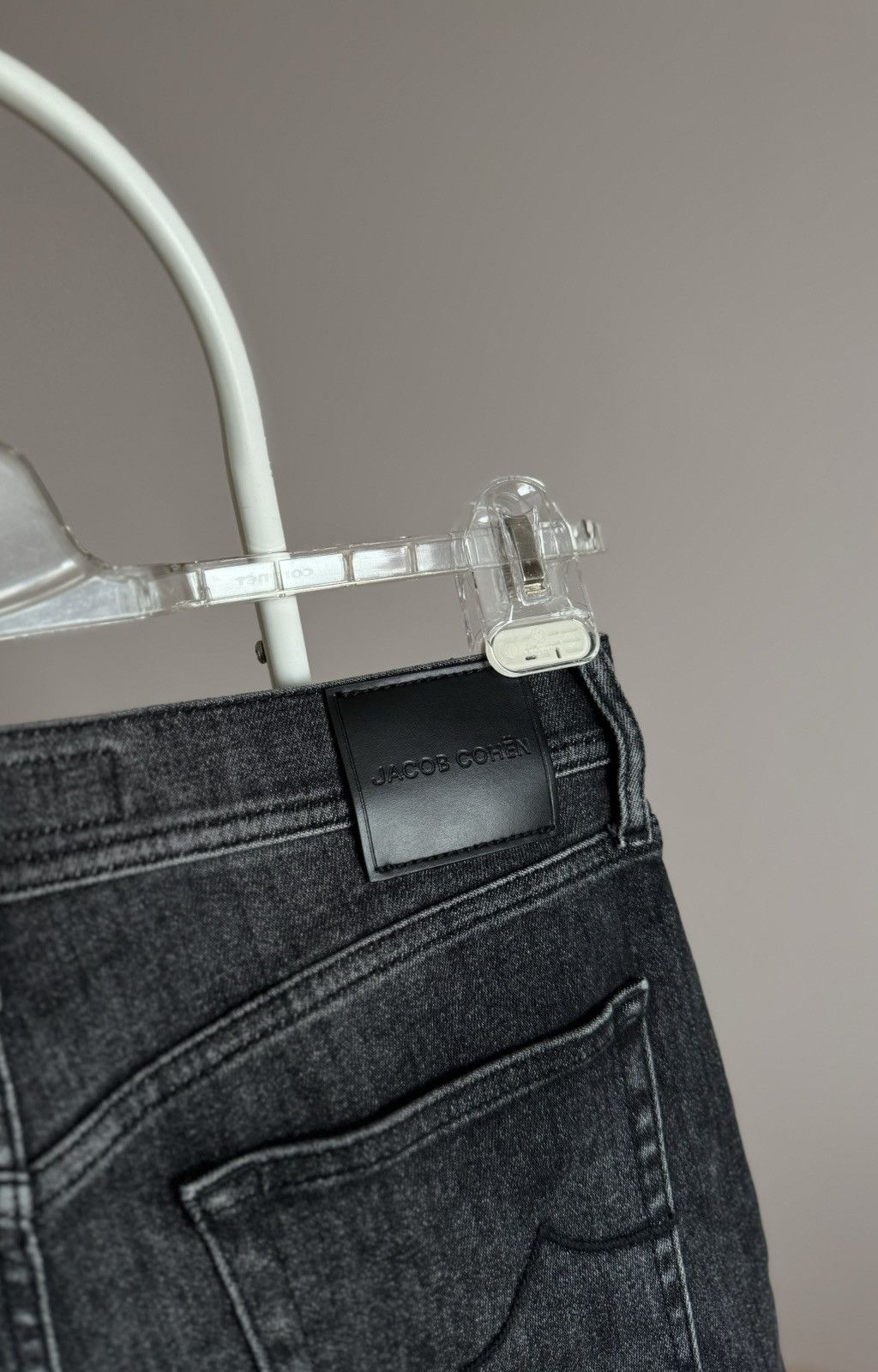 Jacob Cohen Jacob Cohen Black Slim Fit Stretch Jeans Denim Pants 31-33 Size US 33 - 9 Thumbnail