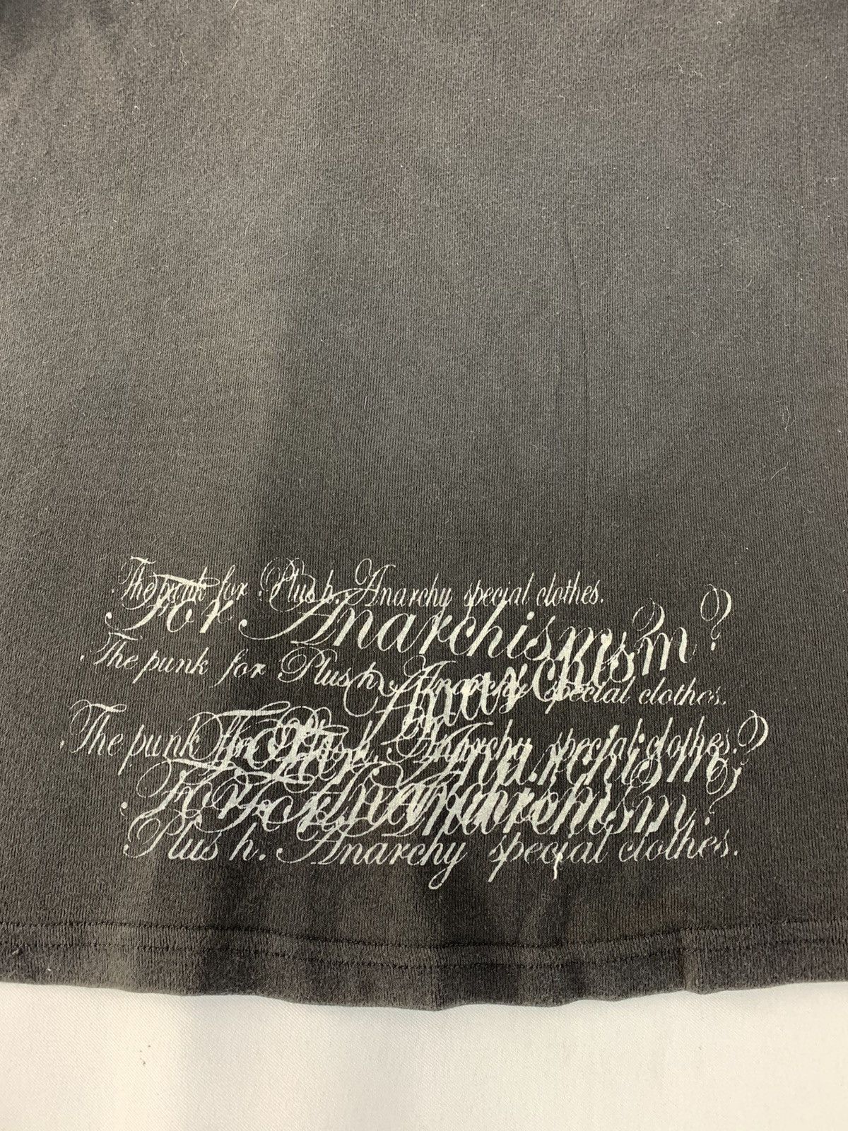 Japanese Brand H.Anarchyism For Plus Naoto Ddeth Ibni Printed Tee Size S / US 4 / IT 40 - 9 Thumbnail