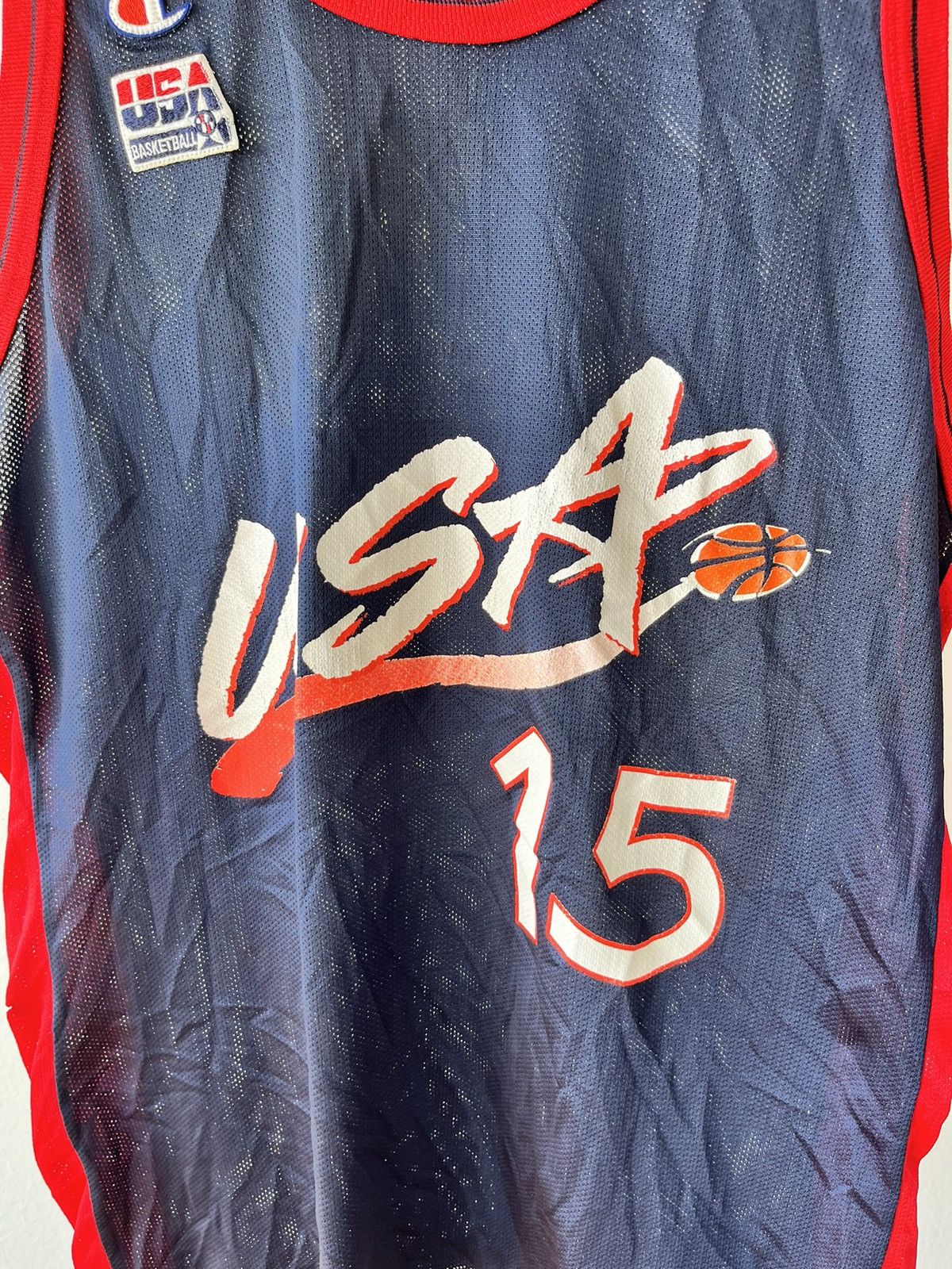 Champion × USA Olympics Hakeem Olajuwon USA Olympic Jersey Size US M / EU 48-50 / 2 - 8 Thumbnail