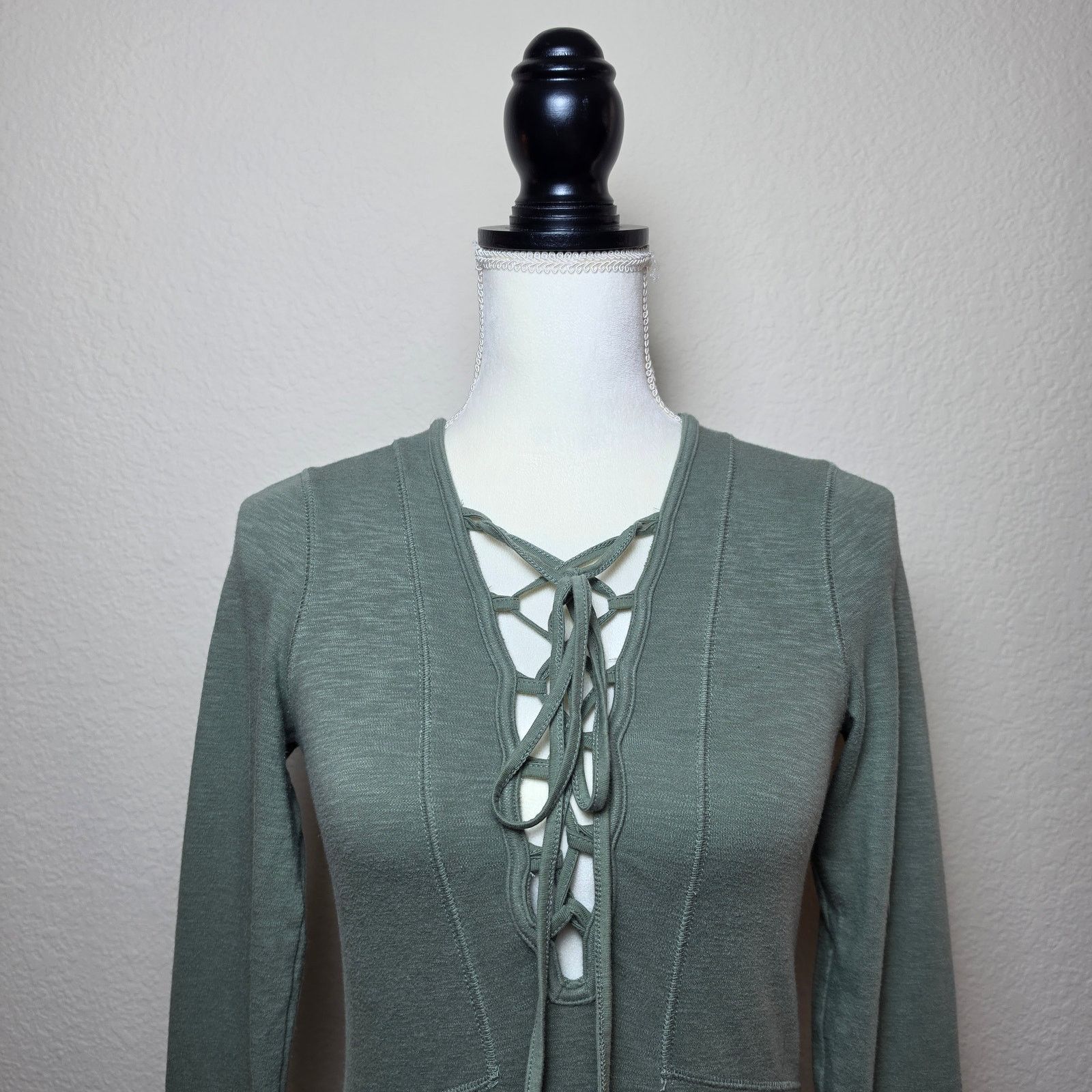 Free People Free People Green Lucky Top XS Size XS / US 0-2 / IT 36-38 - 7 Thumbnail