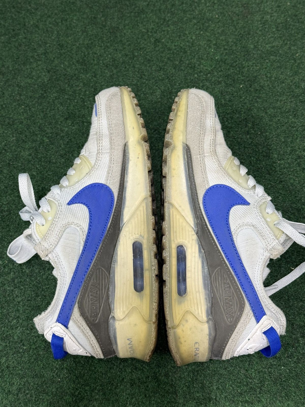 Nike Nike Air Max 90 Terrascape Pure Platinum Hyper Royal Size US 7 / EU 40 - 4 Thumbnail
