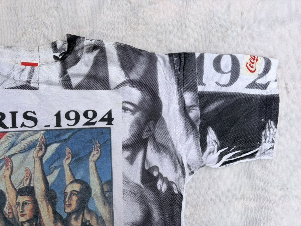 Coca Cola Olympic Games Vintage 1992 Coca Cola T-Shirt Jeux Olympiques Size US L / EU 52-54 / 3 - 6 Thumbnail