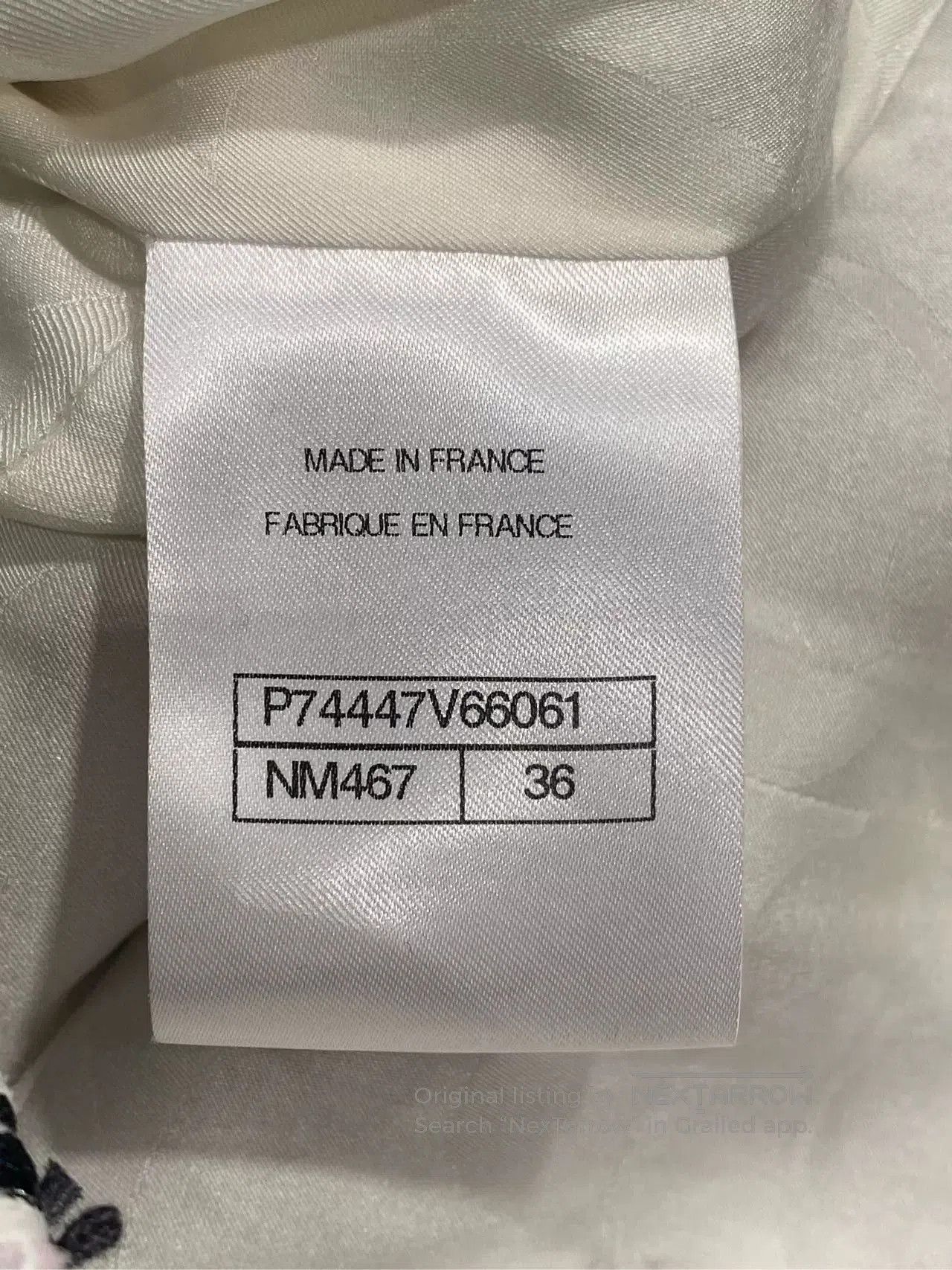 Chanel Chanel 2023 Plaid Collar Jacket FR36. Size US XS / EU 42 / 0 - 6 Thumbnail