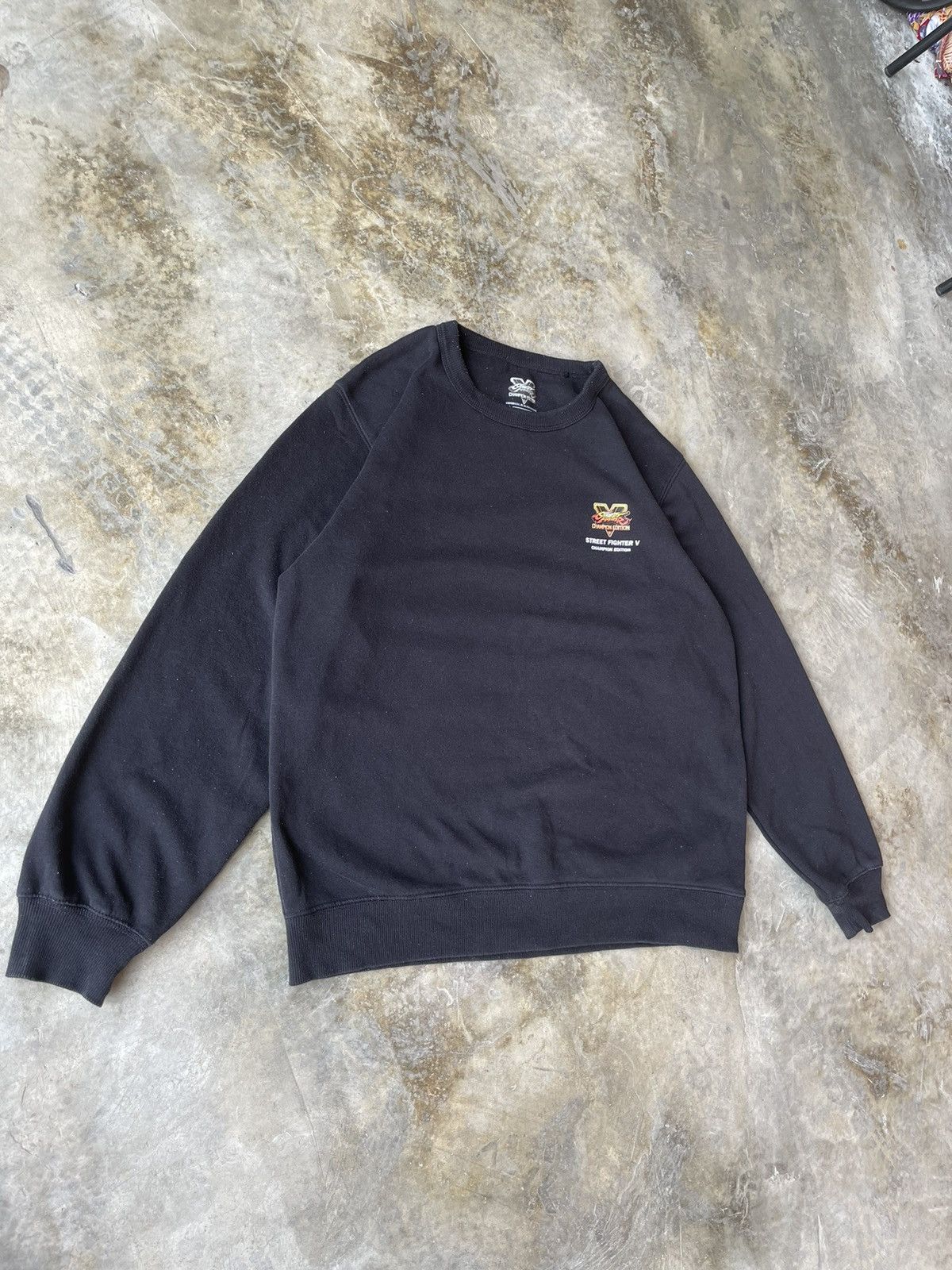 Street Fighter v crewneck sweatshirt