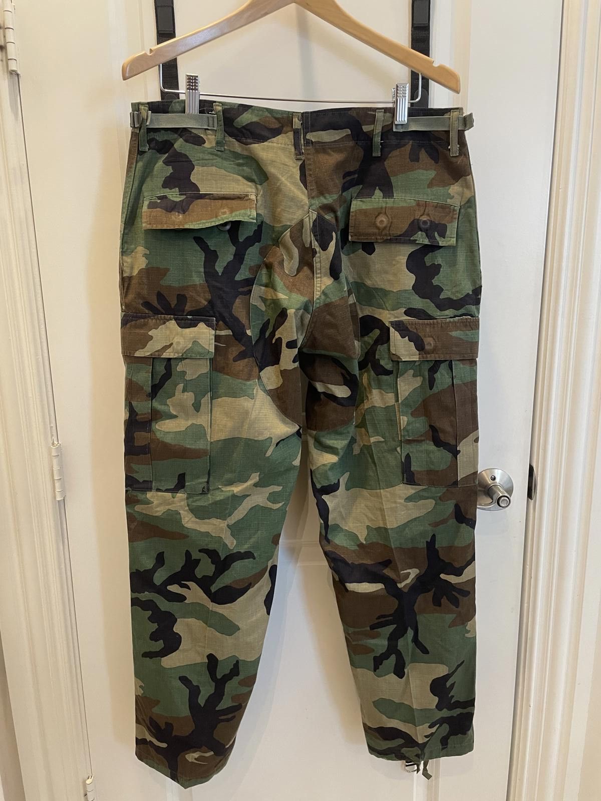 Designer Vintage Camouflage Combat Pants - Military Style Size ONE SIZE - 5 Thumbnail