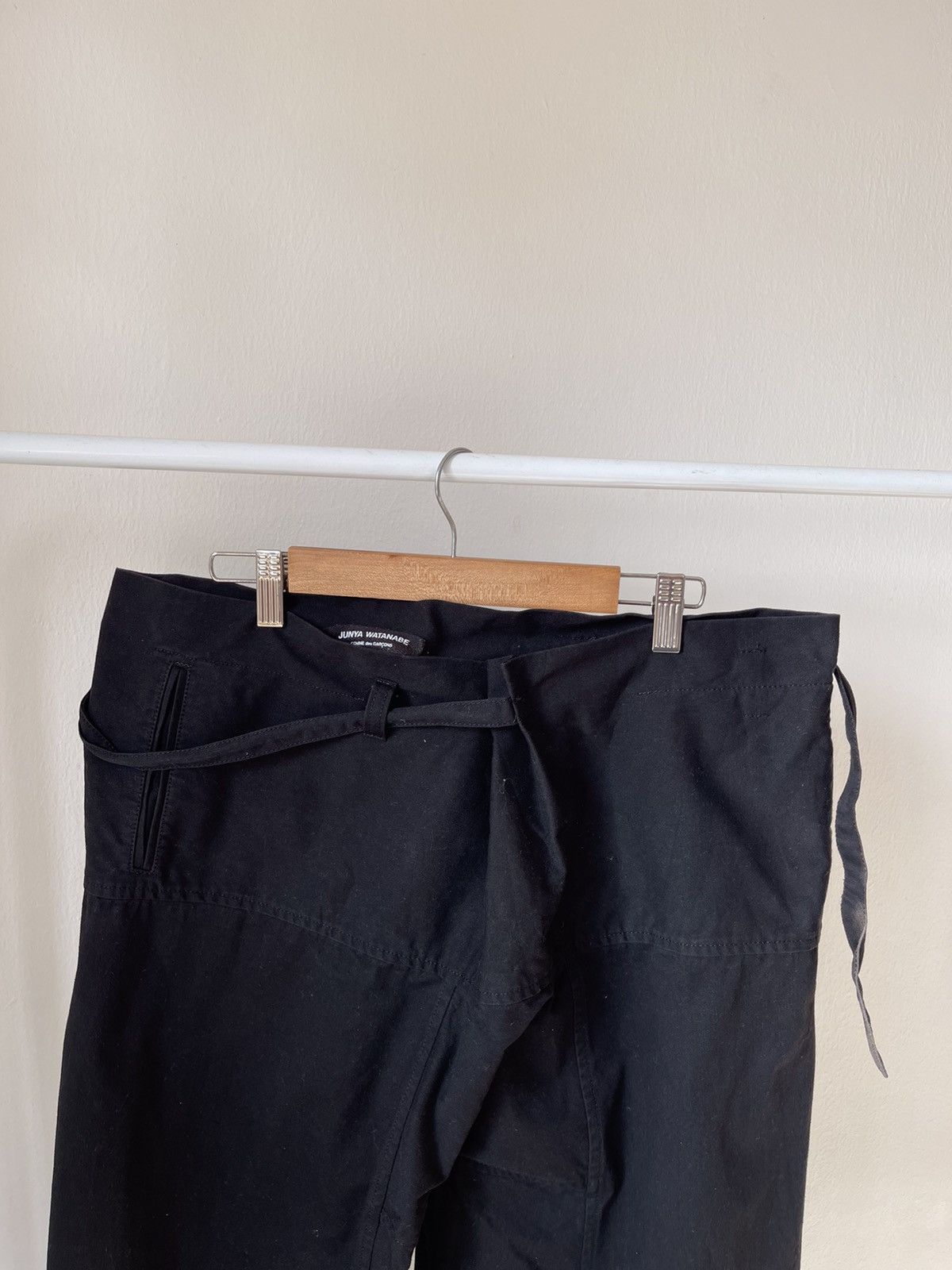 Comme des Garcons Homme AD2004 Junya Watanabe Asymmetric Jorts Style Pants Size US 34 / EU 50 - 6 Thumbnail