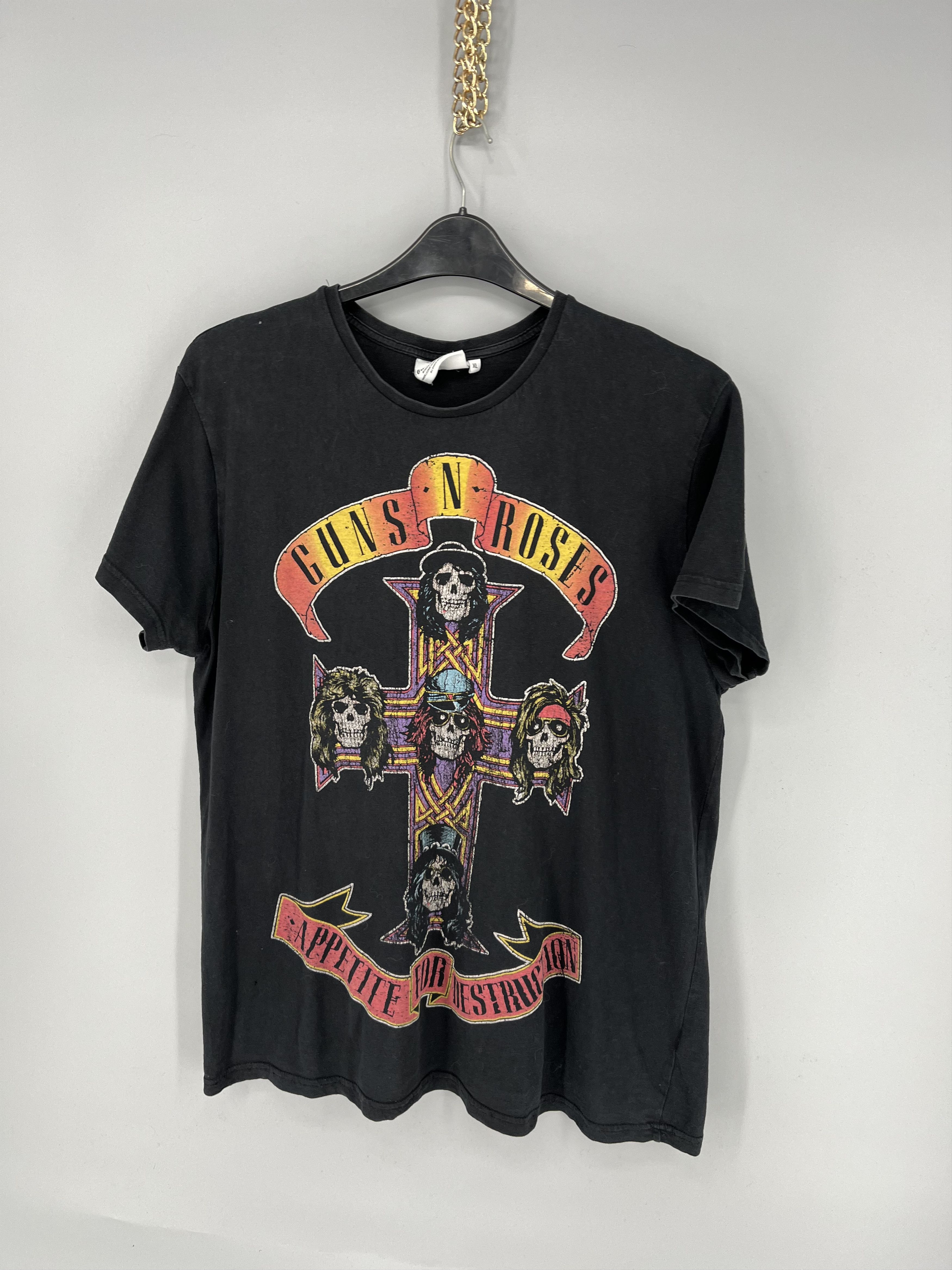 Band Tees Vintage Guns N’ Roses Appetite for Destruction Band T-Shirt Size US XL / EU 56 / 4 - 4 Thumbnail