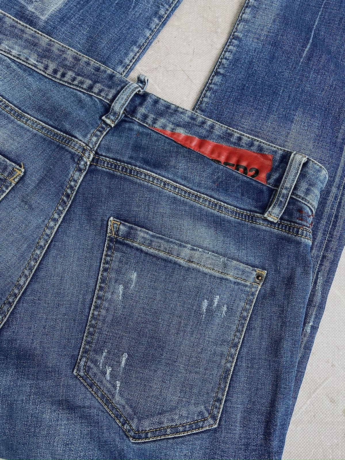 Dsquared2 Daquared D2 distressed luxury jeans hype Size US 32 / EU 48 - 9 Thumbnail