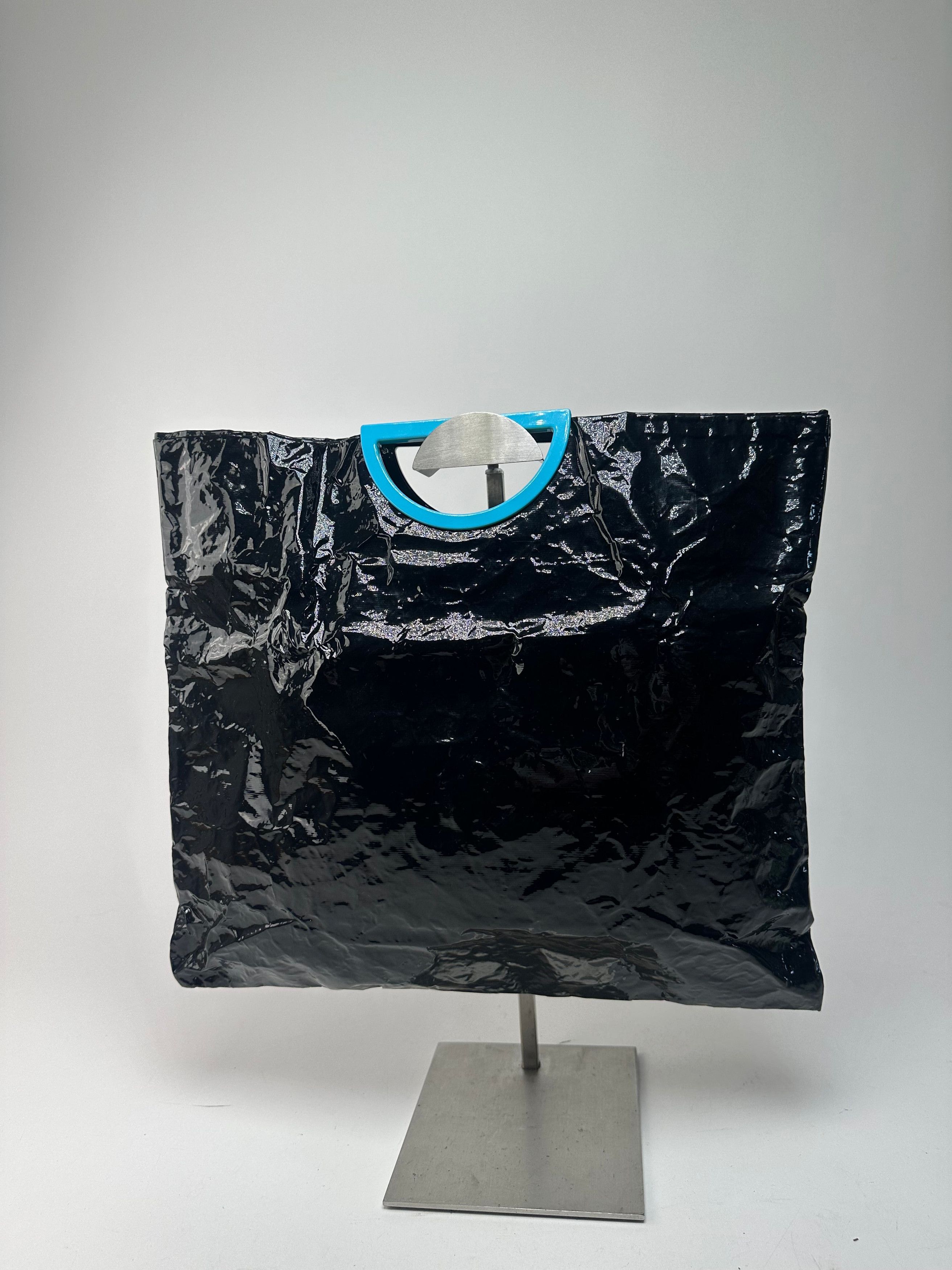 Other Vintage Issey Miyake Patent Leather Tote Bag Black Size ONE SIZE - 1 Thumbnail