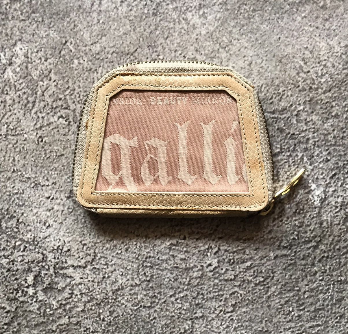 VINTAGE GALLIANO COUTURE WALLET RARE Y2K 90s