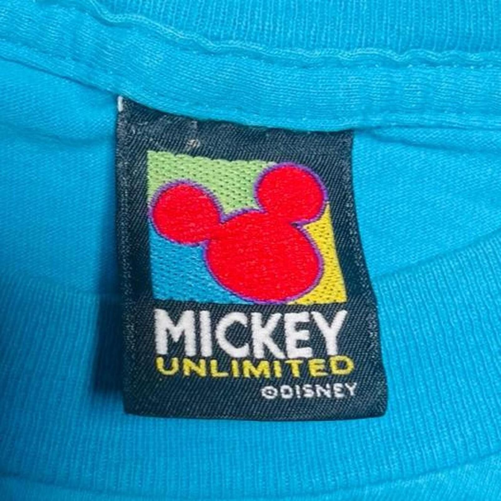 Mickey Unlimited Vintage Mickey Unlimited Disney Gang Graphic T-Shirt Blue XL Size US XL / EU 56 / 4 - 6 Thumbnail