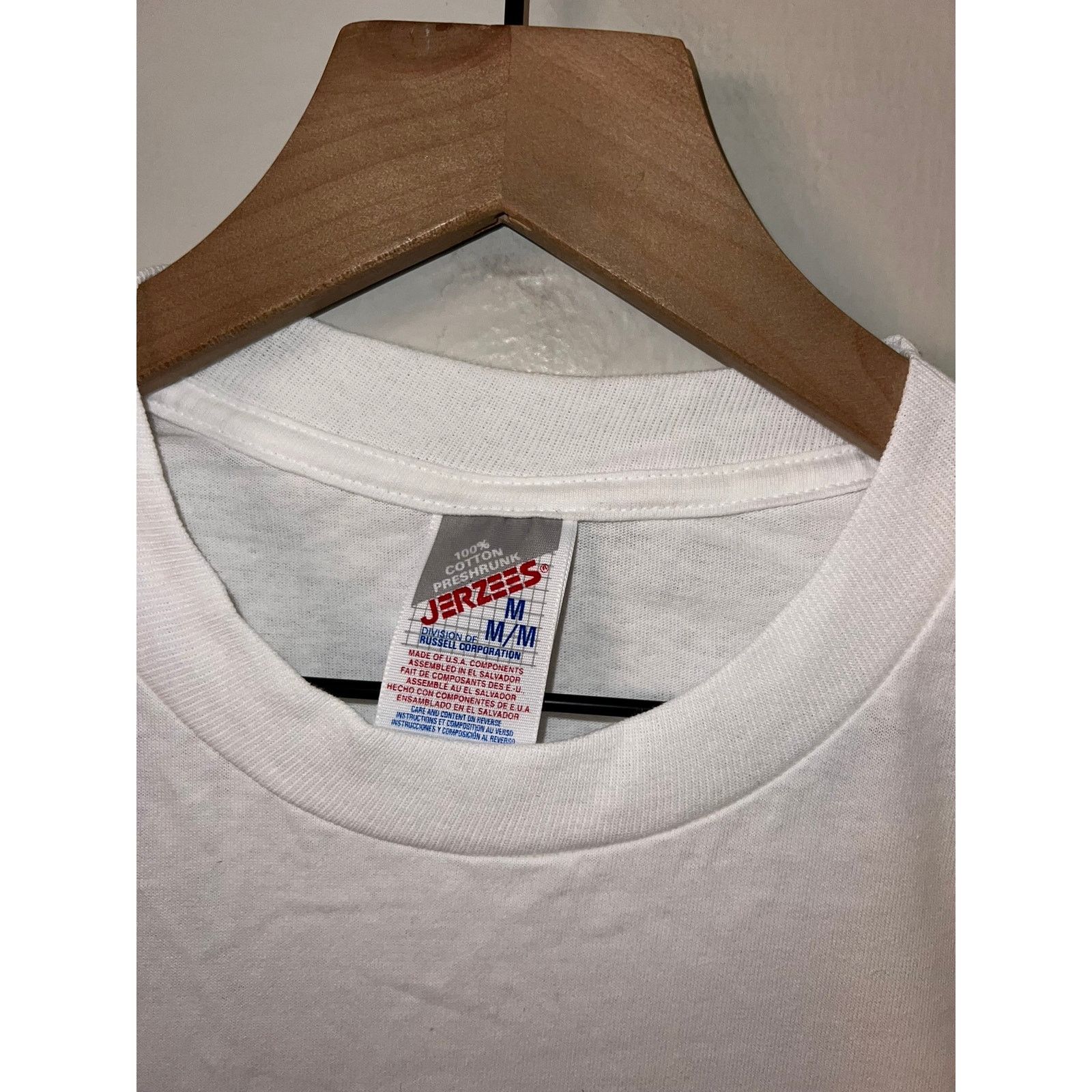 Jerzees 90s Gallatin Clinic Bike Ride Fund Raiser Shirt VTG 1990s M Size US M / EU 48-50 / 2 - 6 Thumbnail