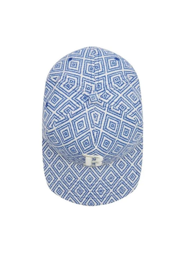Rhude o1wfsh0625 Size: OS / Jaquareded R Hat / Cap in Blue Size ONE SIZE - 2 Thumbnail