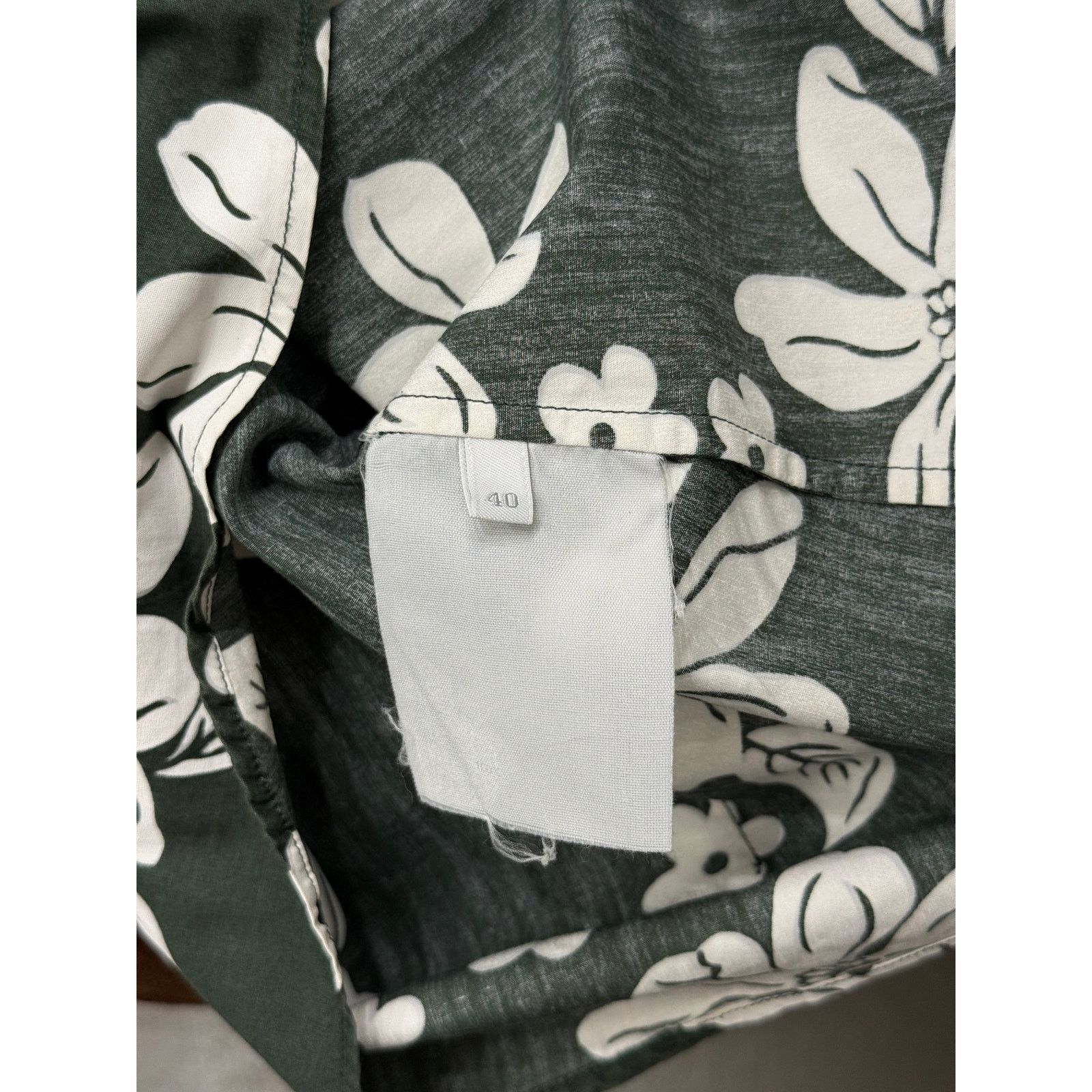 Miu Miu S/S2003 Miu Miu floral green shirt Size S / US 4 / IT 40 - 7 Thumbnail