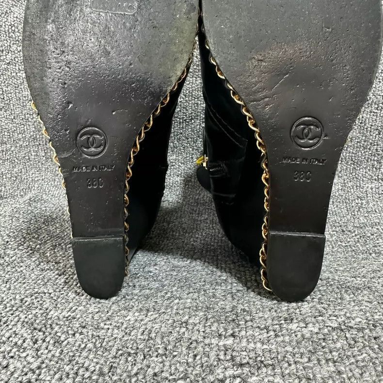 Chanel Chanel Thick Sole High Heels Size 38 -2505 Size US 7 / IT 37 - 9 Thumbnail